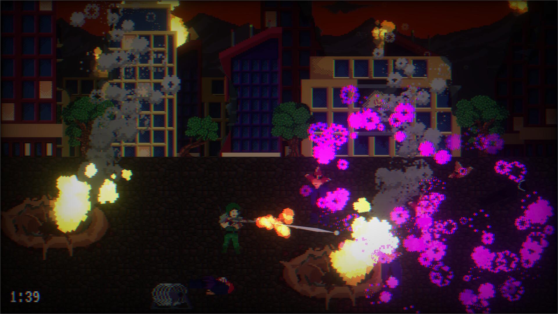 遊戲實機畫面截圖：探索神秘的地下設施