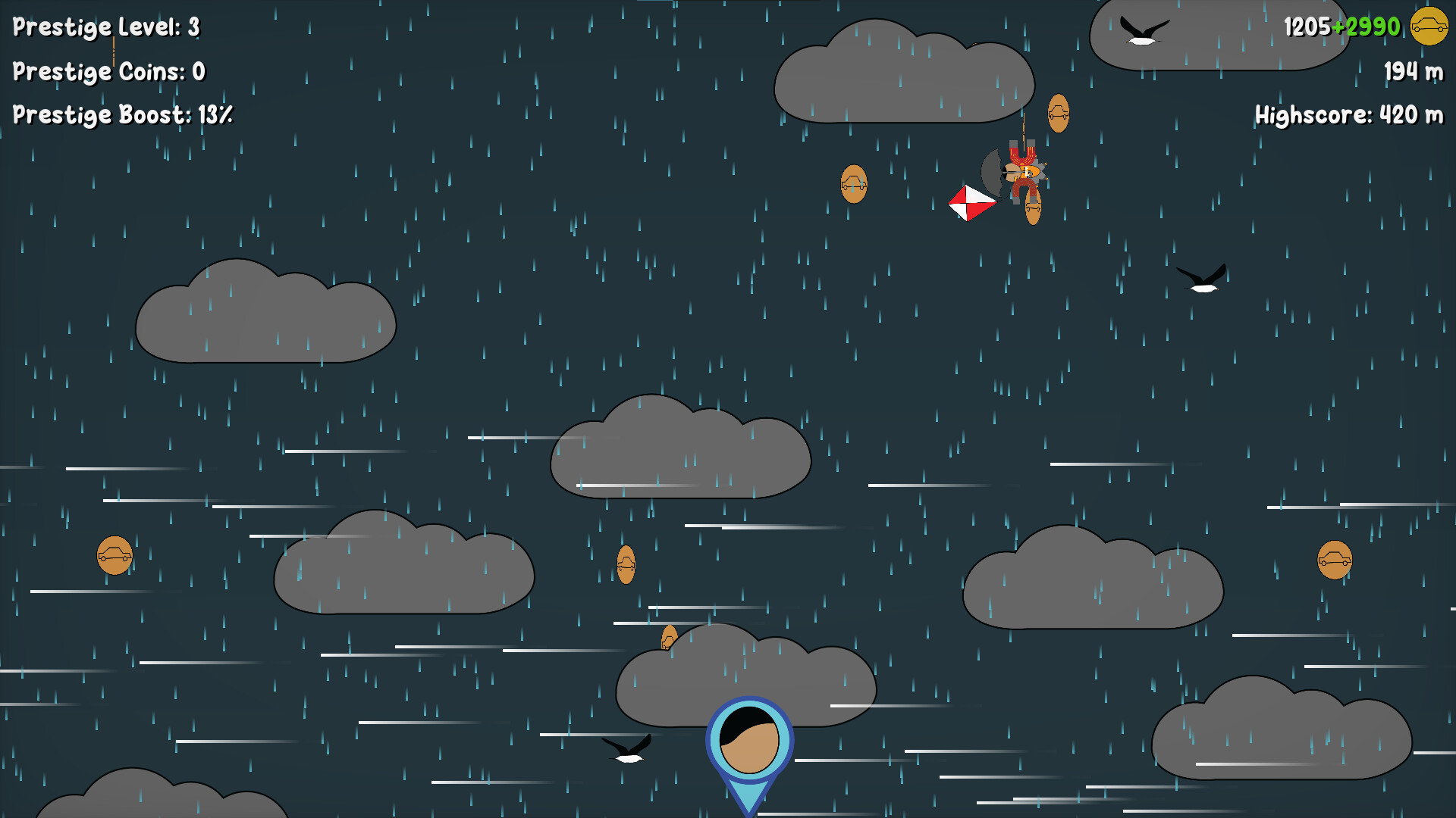 遊戲發射準備畫面