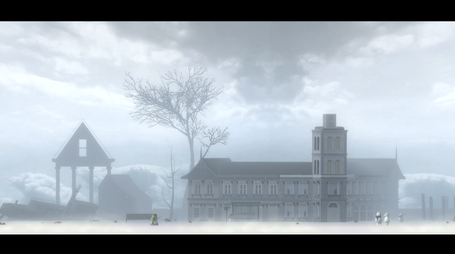 52Hertz 遊戲截圖 - 雪地場景