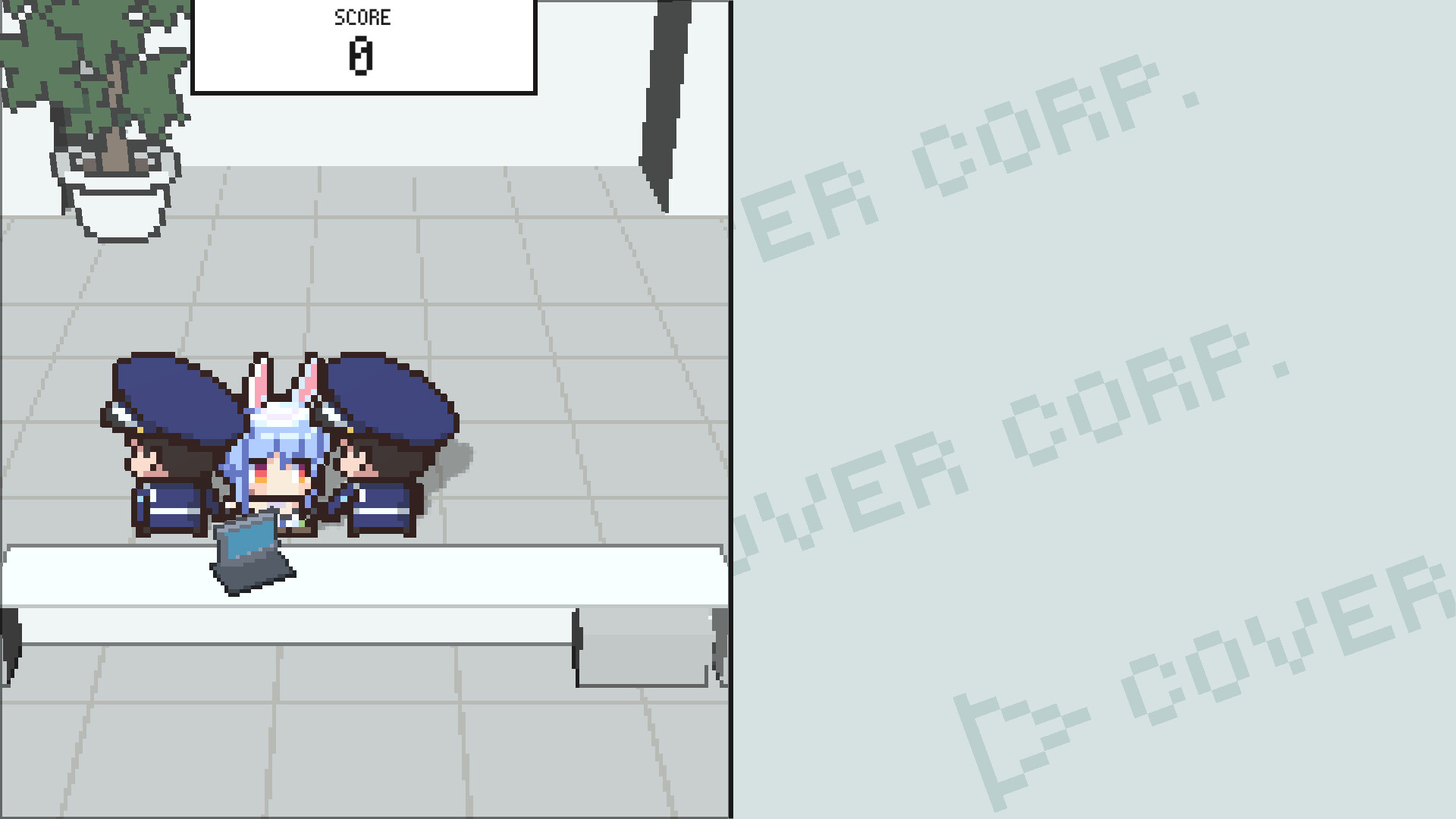 精緻的像素角色對話