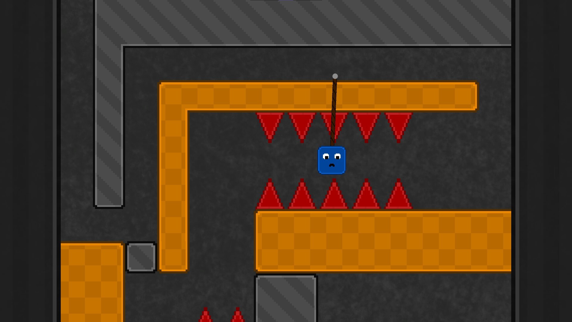 關卡中複雜的物理障礙配置