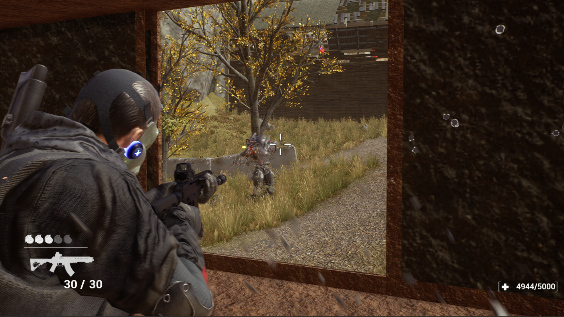 遊戲場景展示,充滿科幻與工業風格