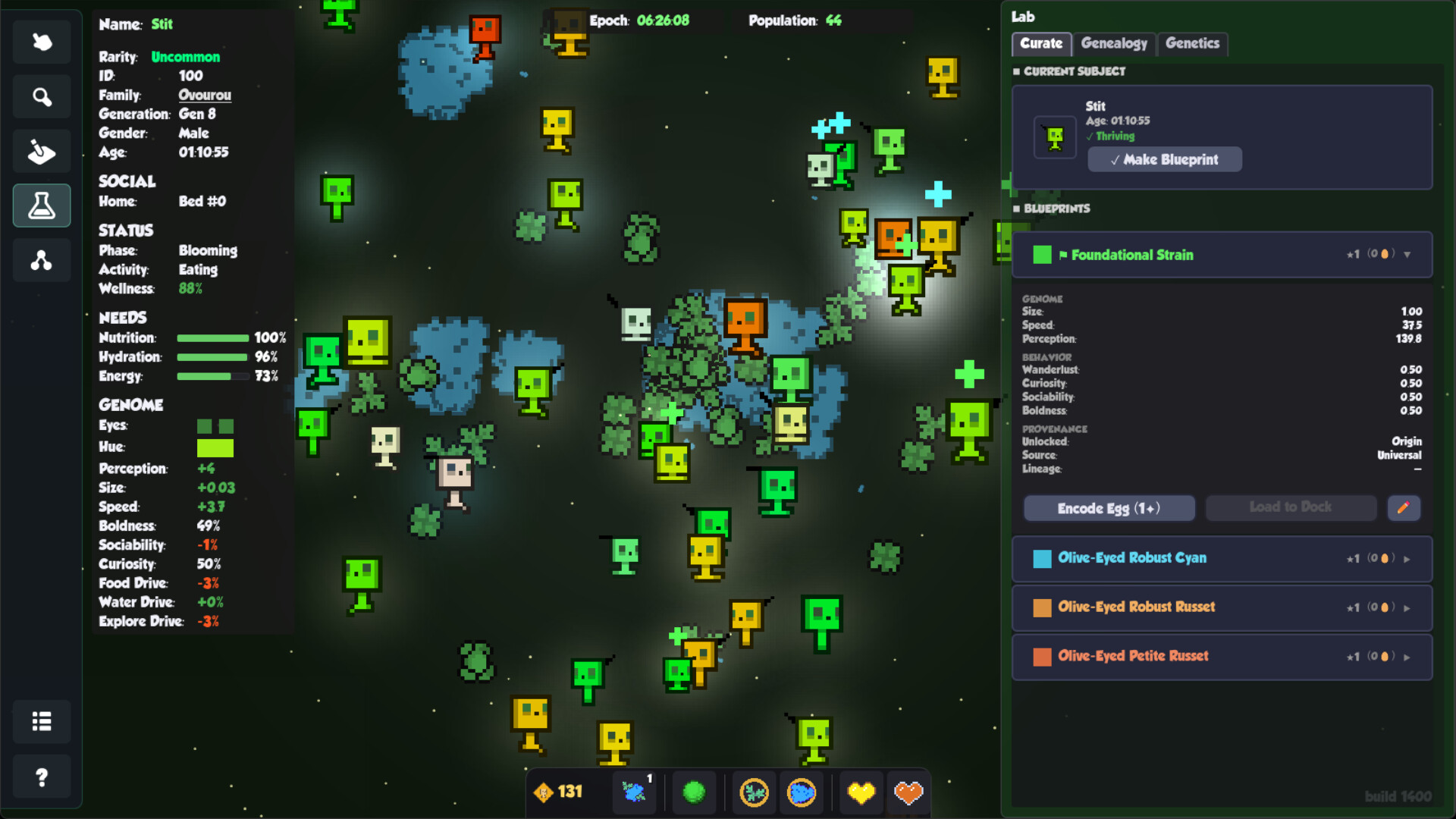 生物群落的夜間模式觀察