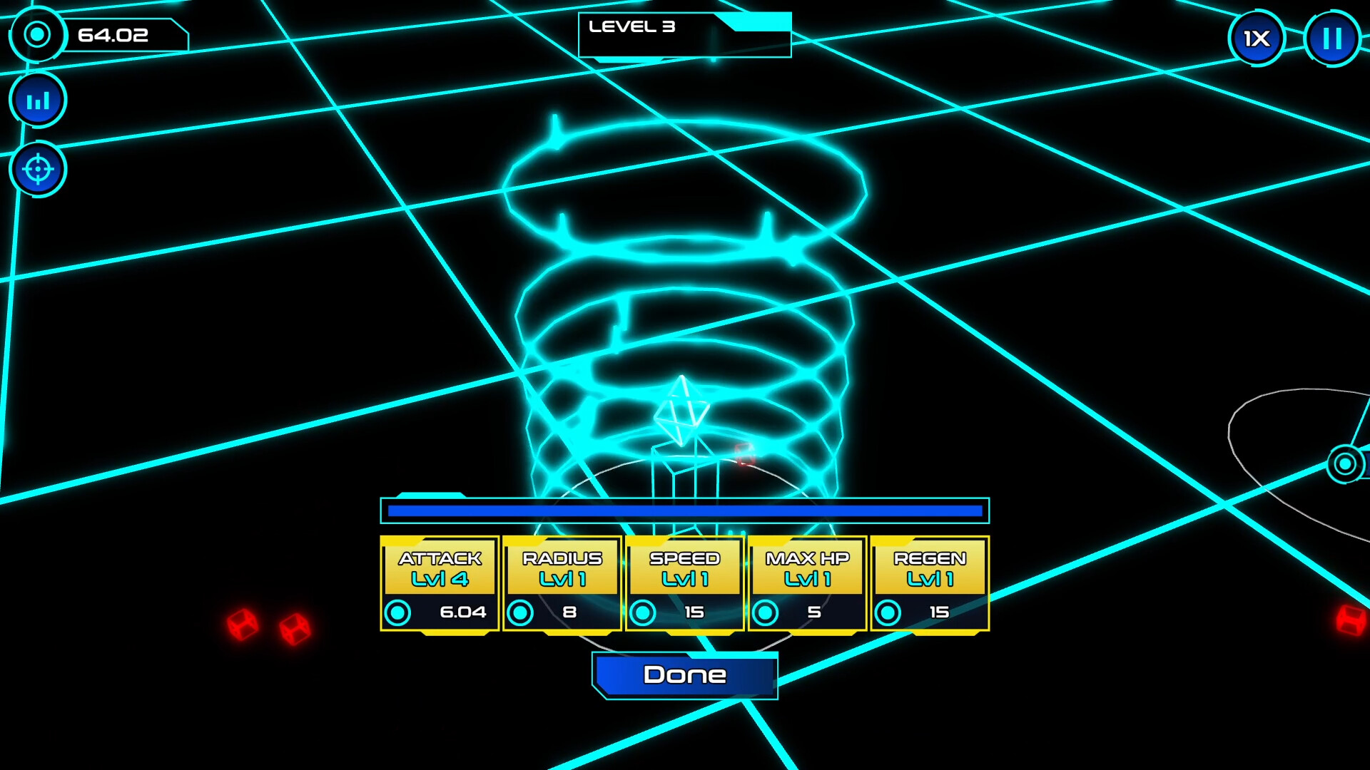 激烈的塔防戰鬥畫面