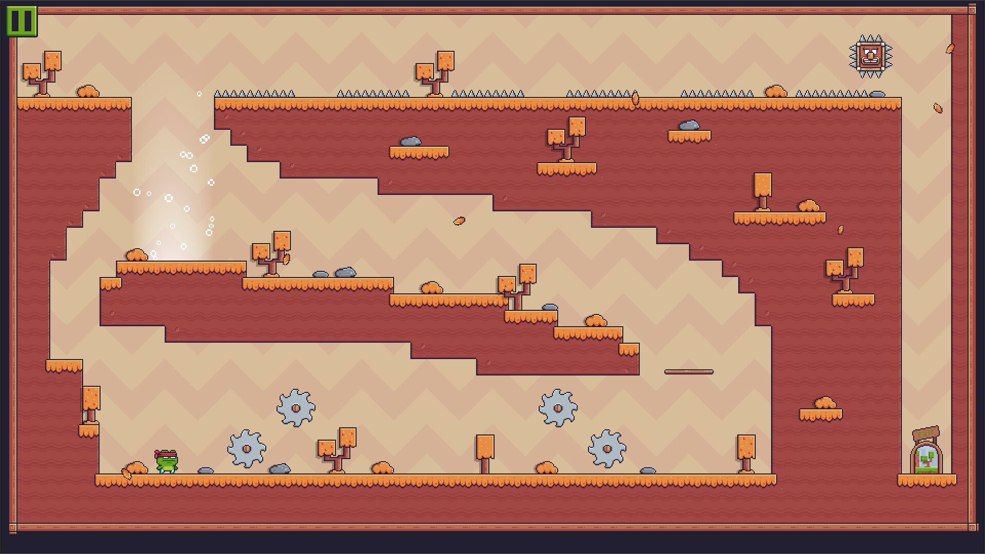 FrogCore 精緻的像素風格背景