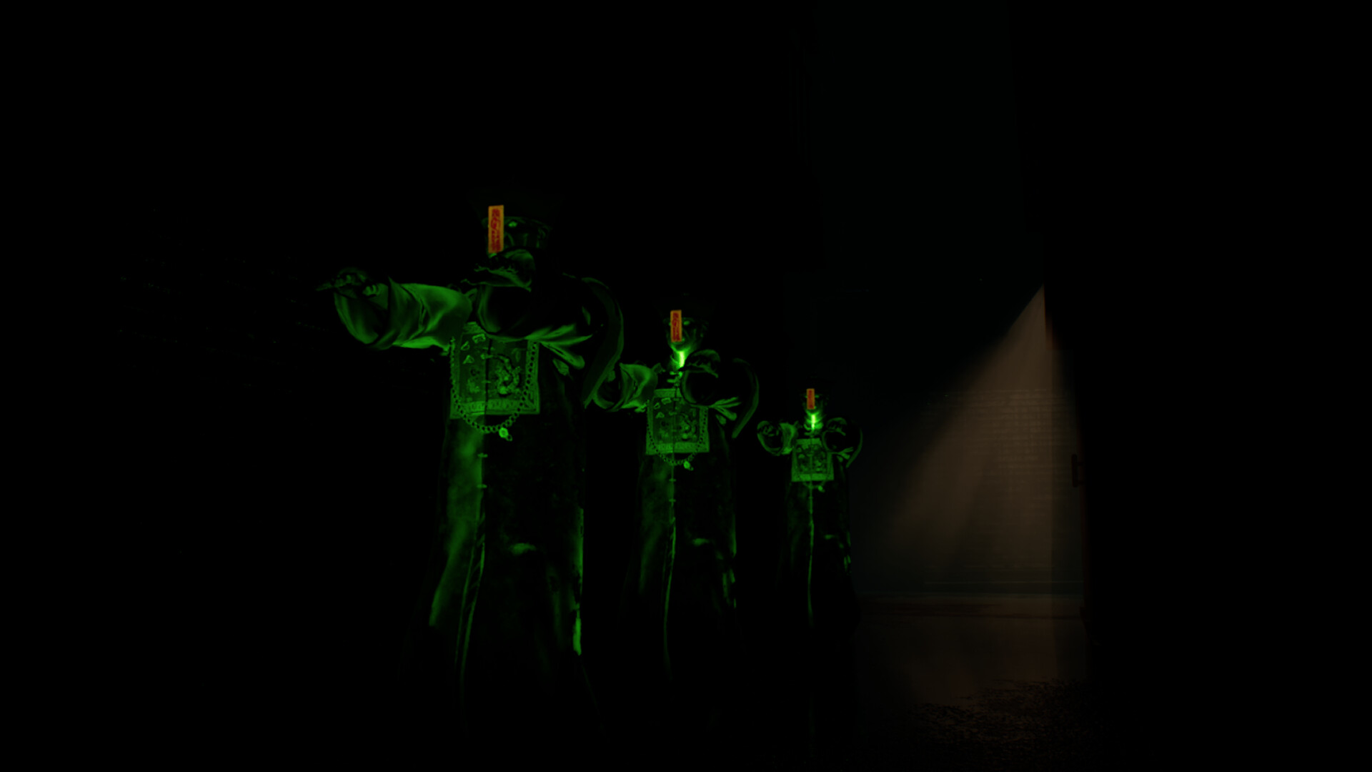 九龍城寨風格的陰暗巷弄場景