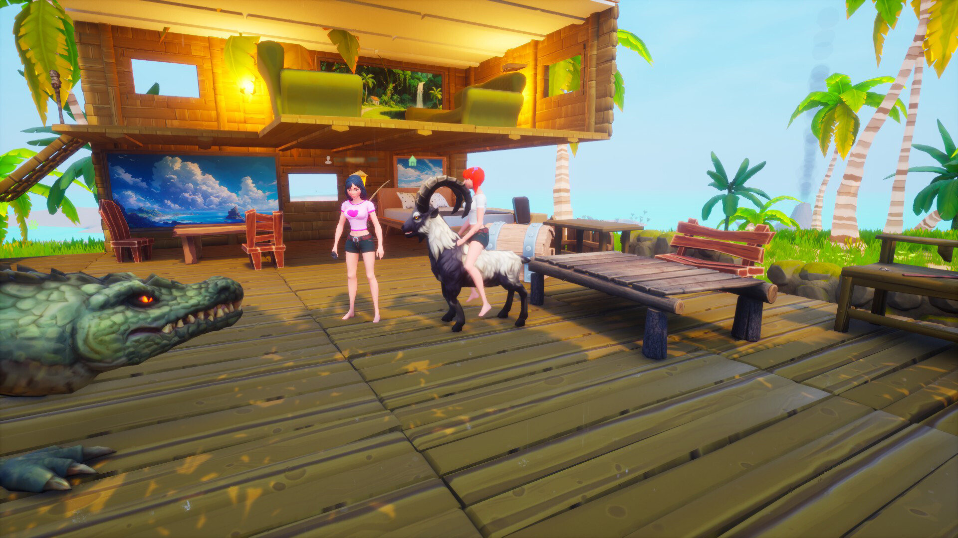 Girl Island 戰鬥與探索