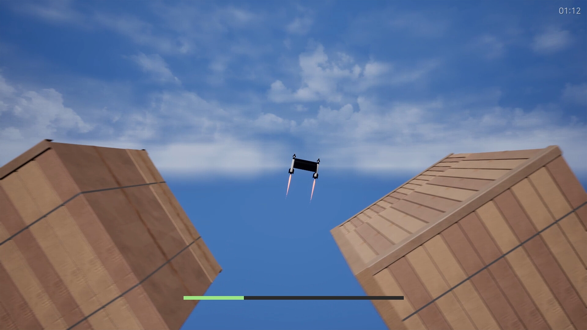 科幻風格的遊戲場景