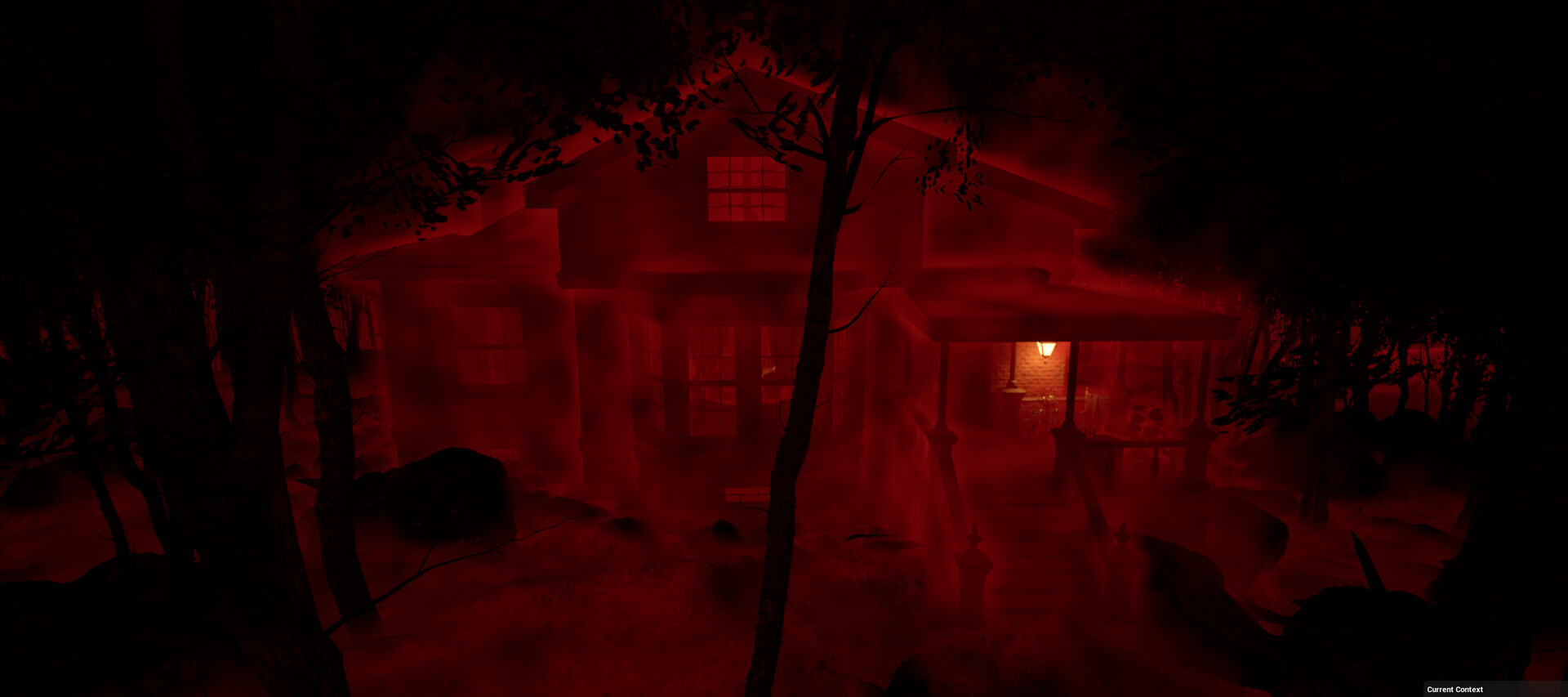 Seeing Red 遊戲截圖：持槍探索