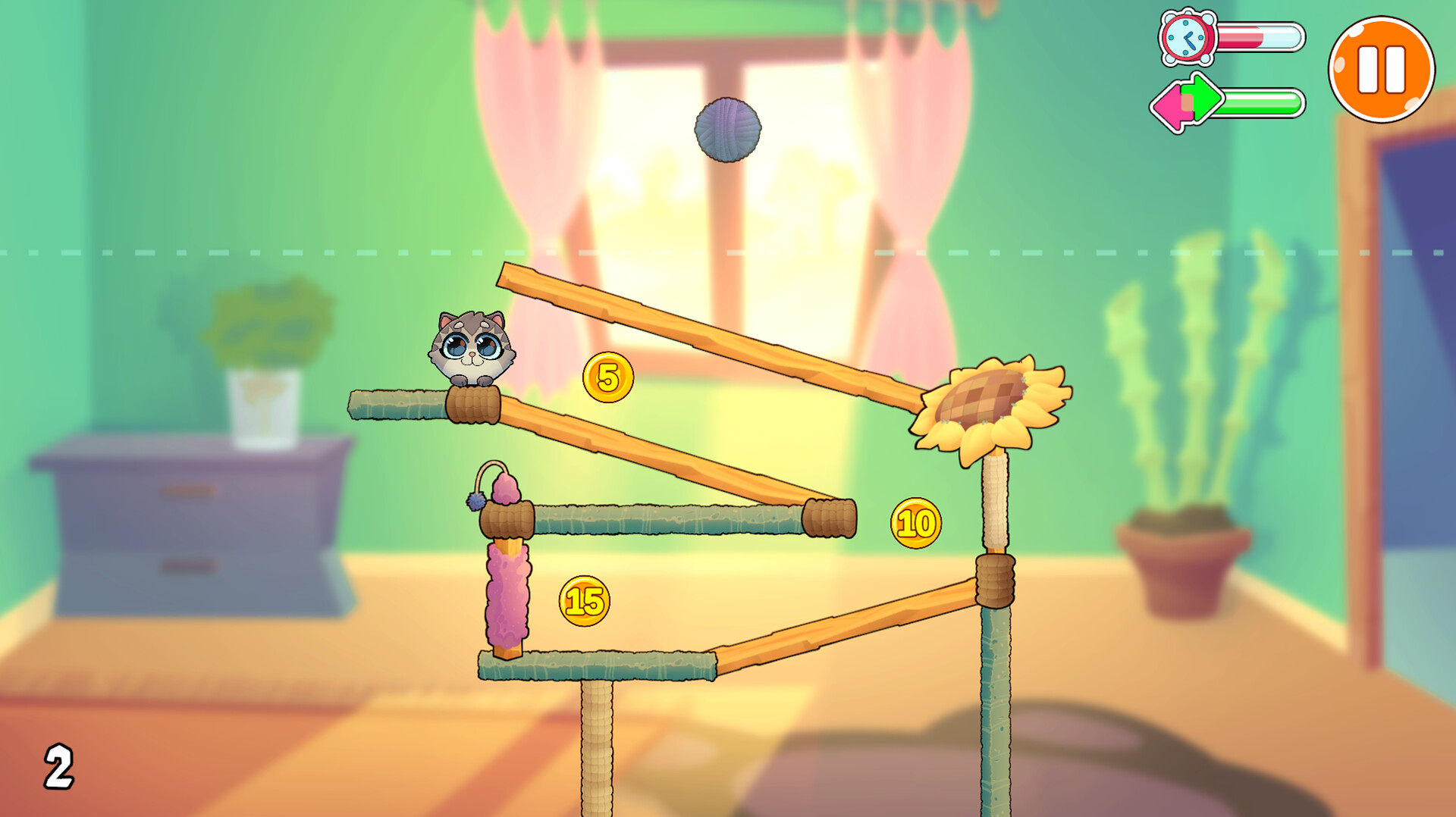 隨著關卡推進,謎題將更具挑戰性