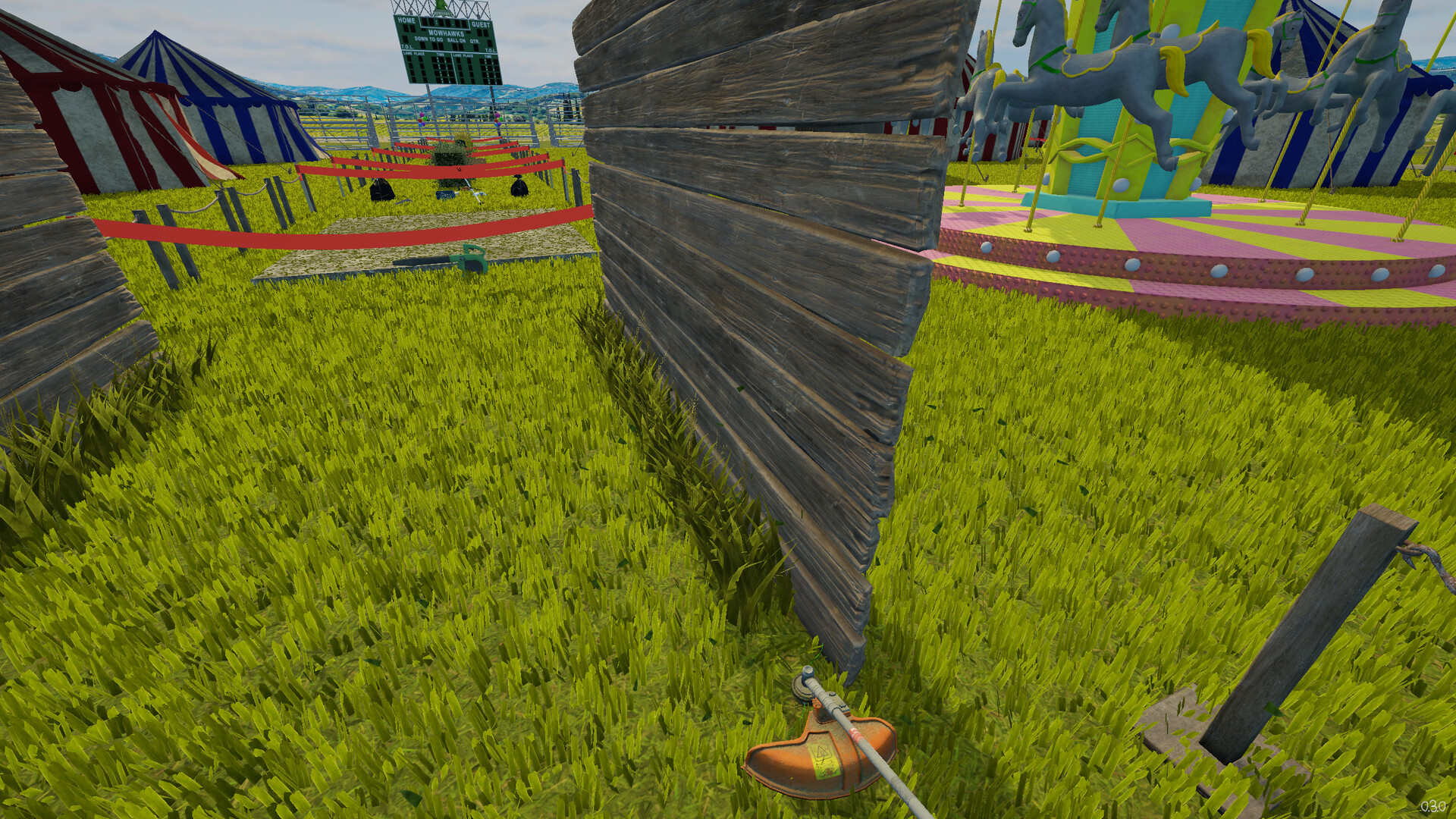 細緻的環境細節與植被