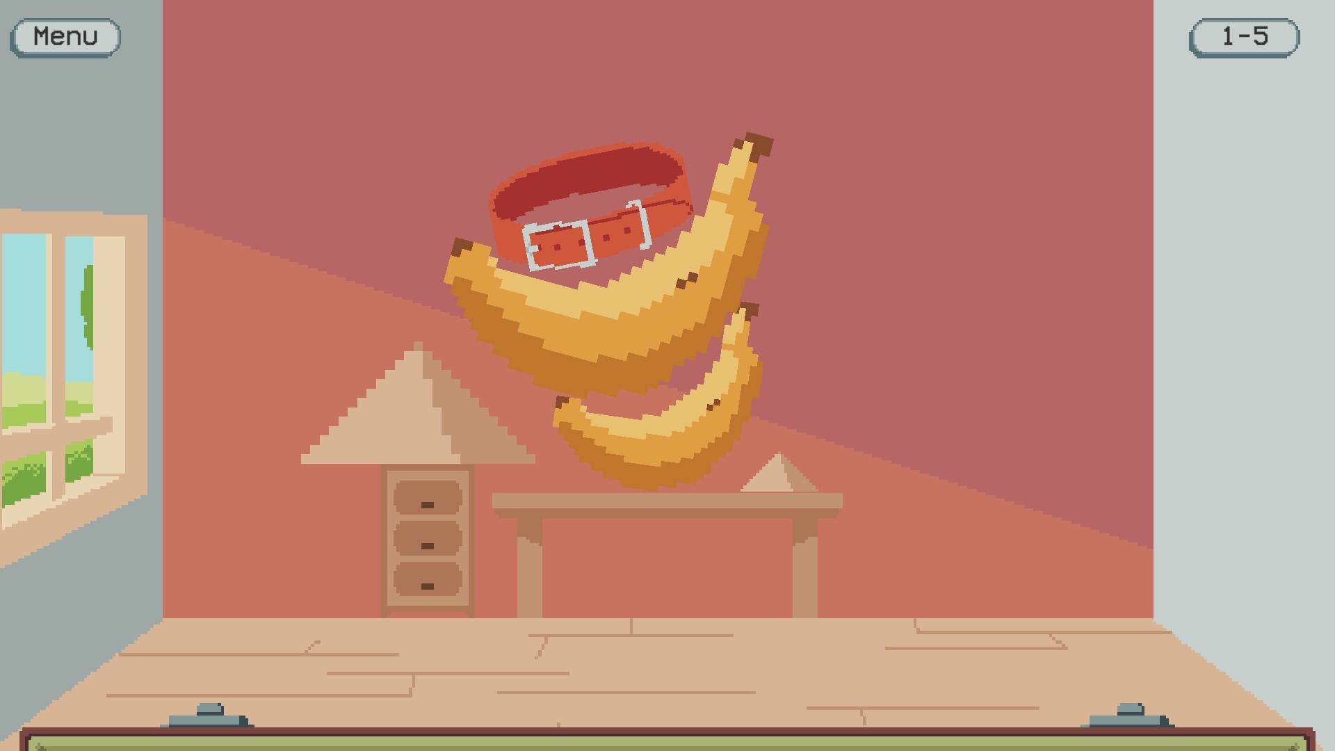 遊戲中的多樣化物品堆疊示意圖