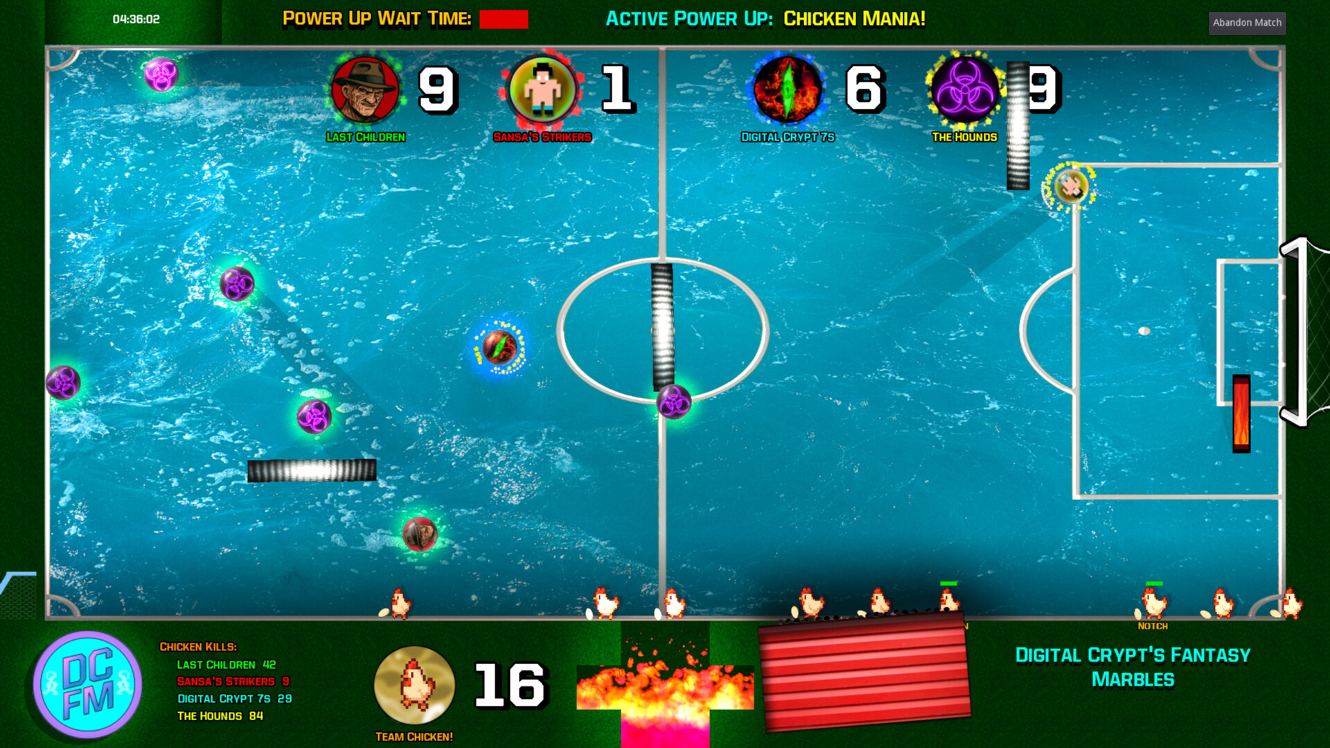 夜晚風格的奇幻競技場