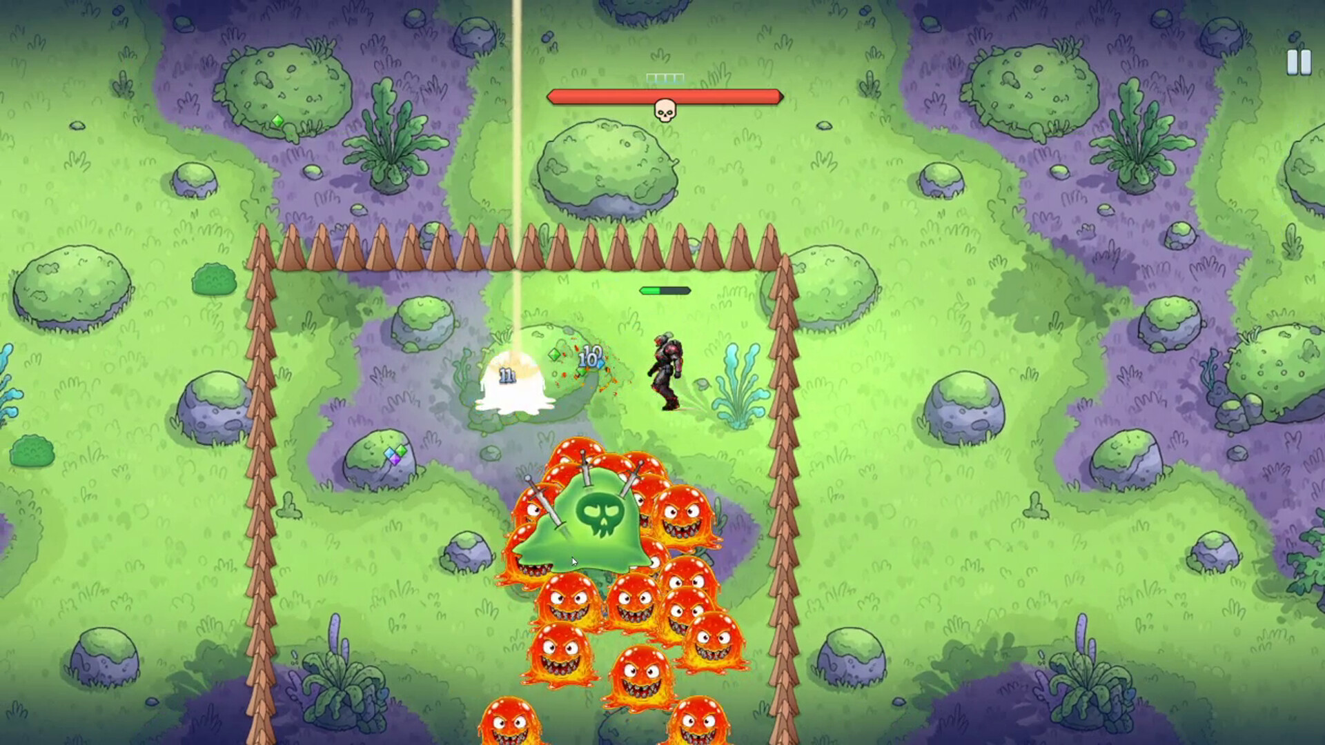 面對海量敵人的包圍