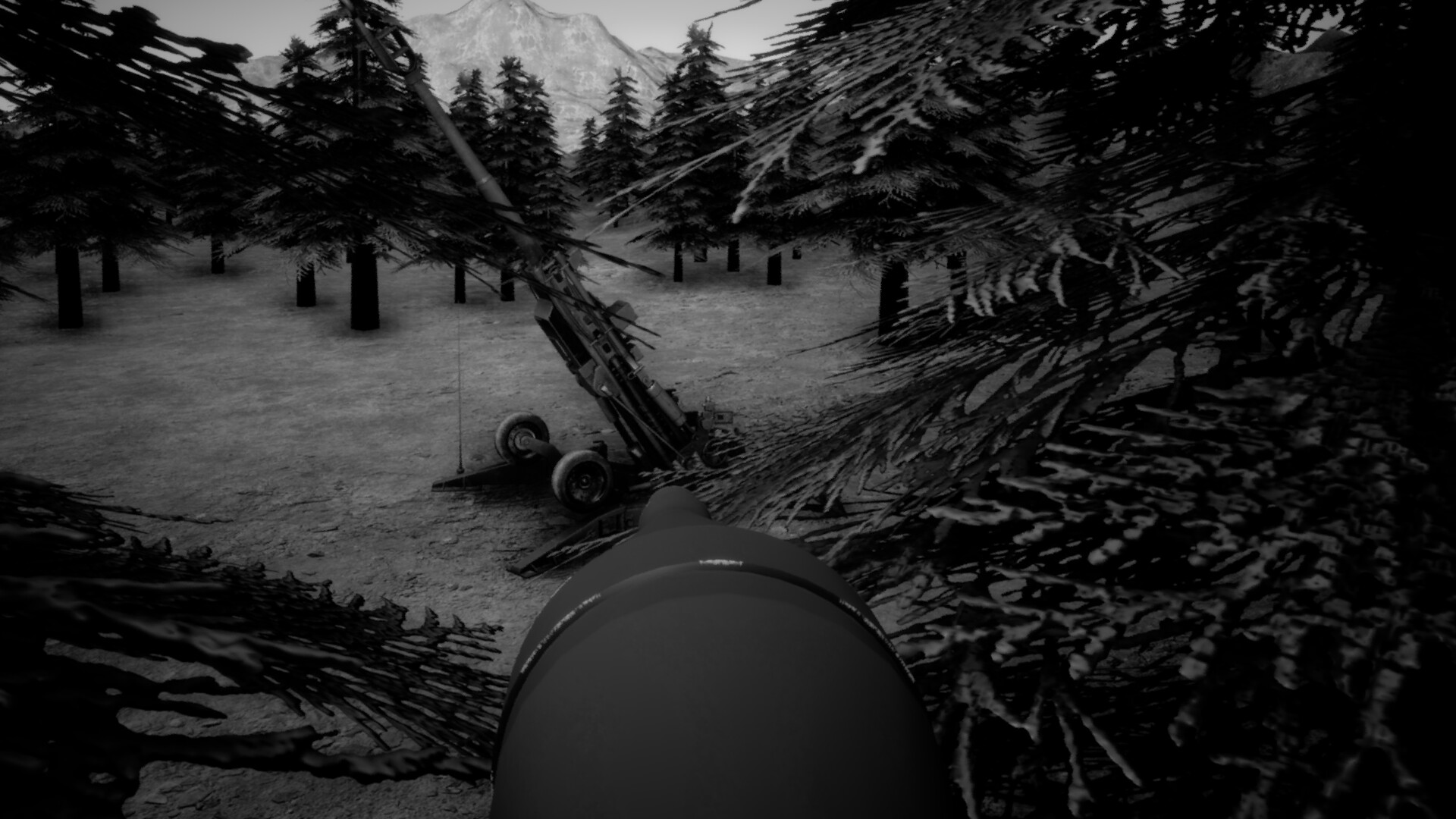 Night Drone 複雜地形展示