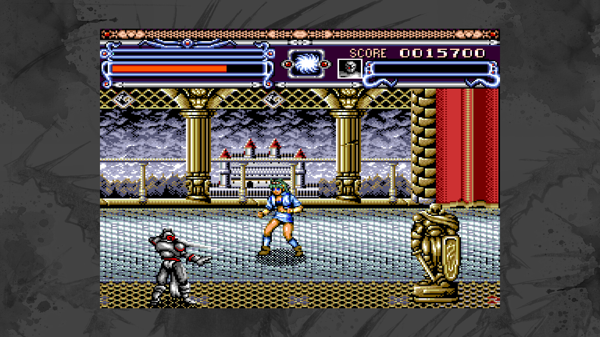 經典橫向卷軸動作過關畫面