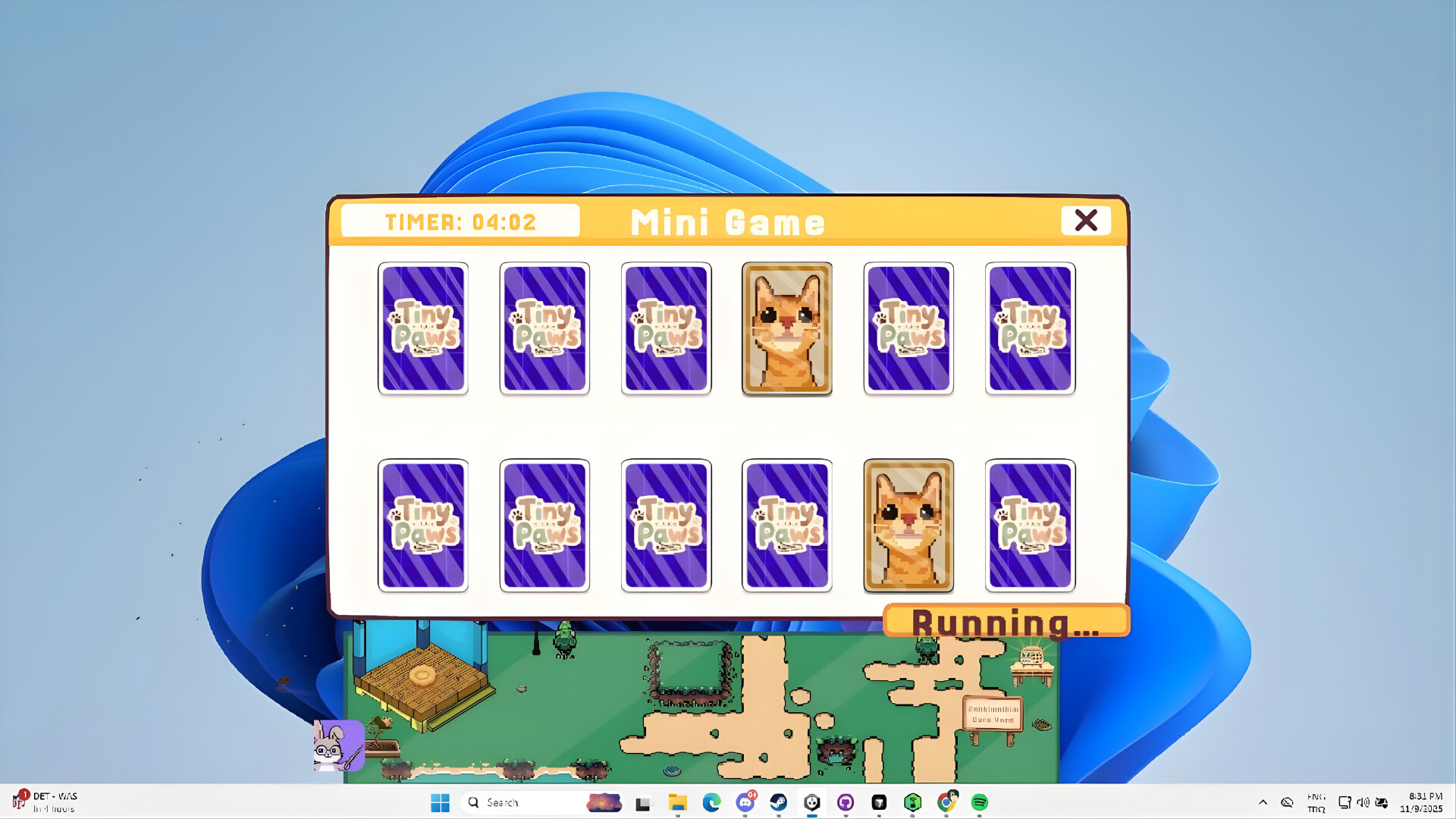 遊戲中的生產力工具介面