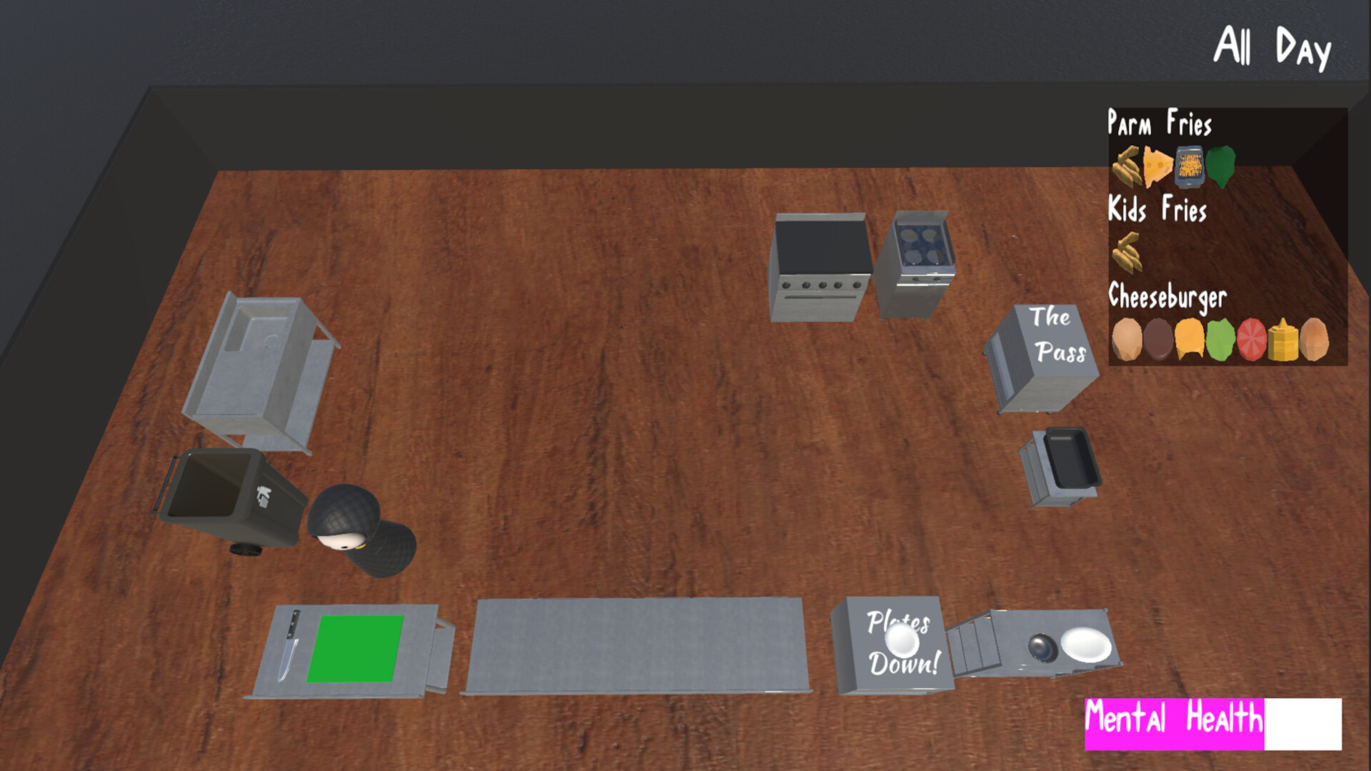 Poltergeist @ Button Mash 料理製作過程