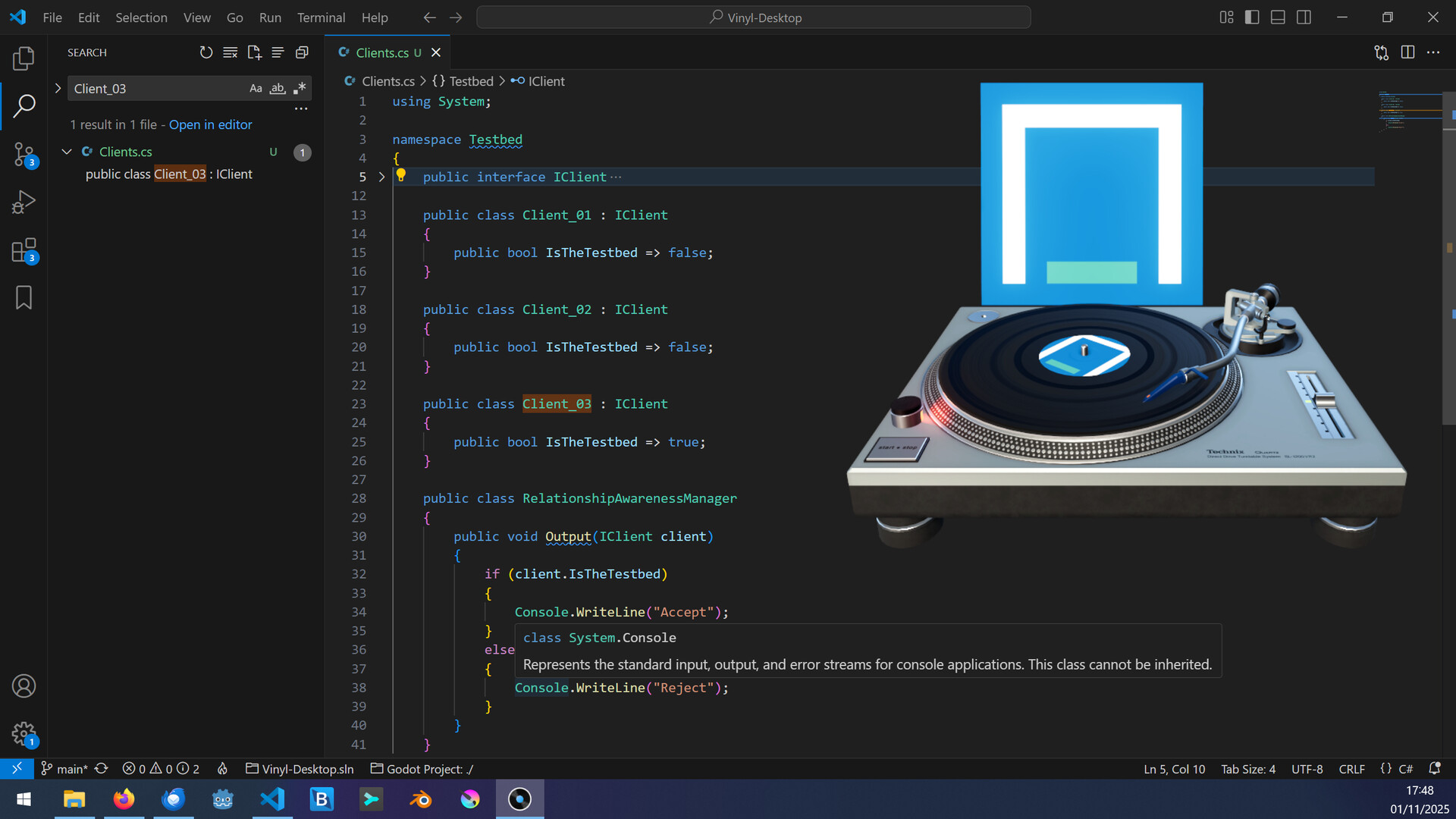 Vinyl Desktop 唱片細節