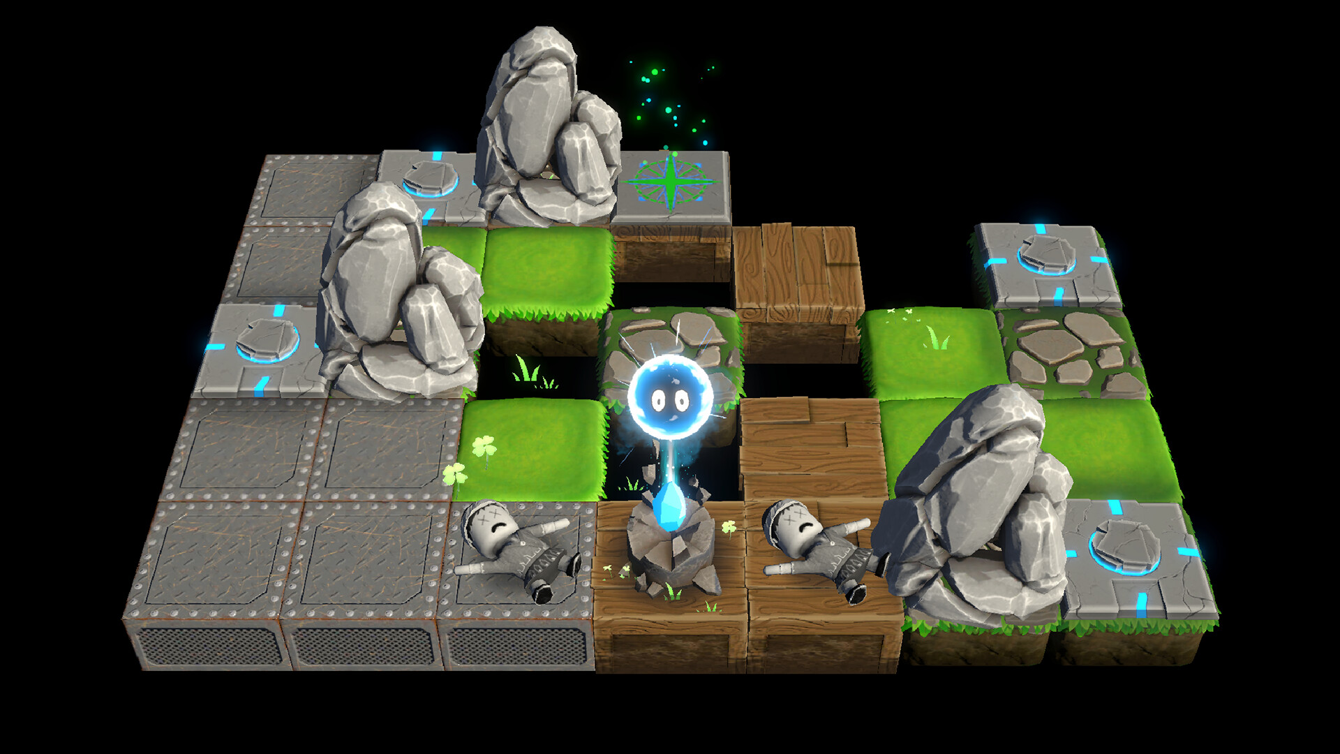 角色在迷宮中探索路徑