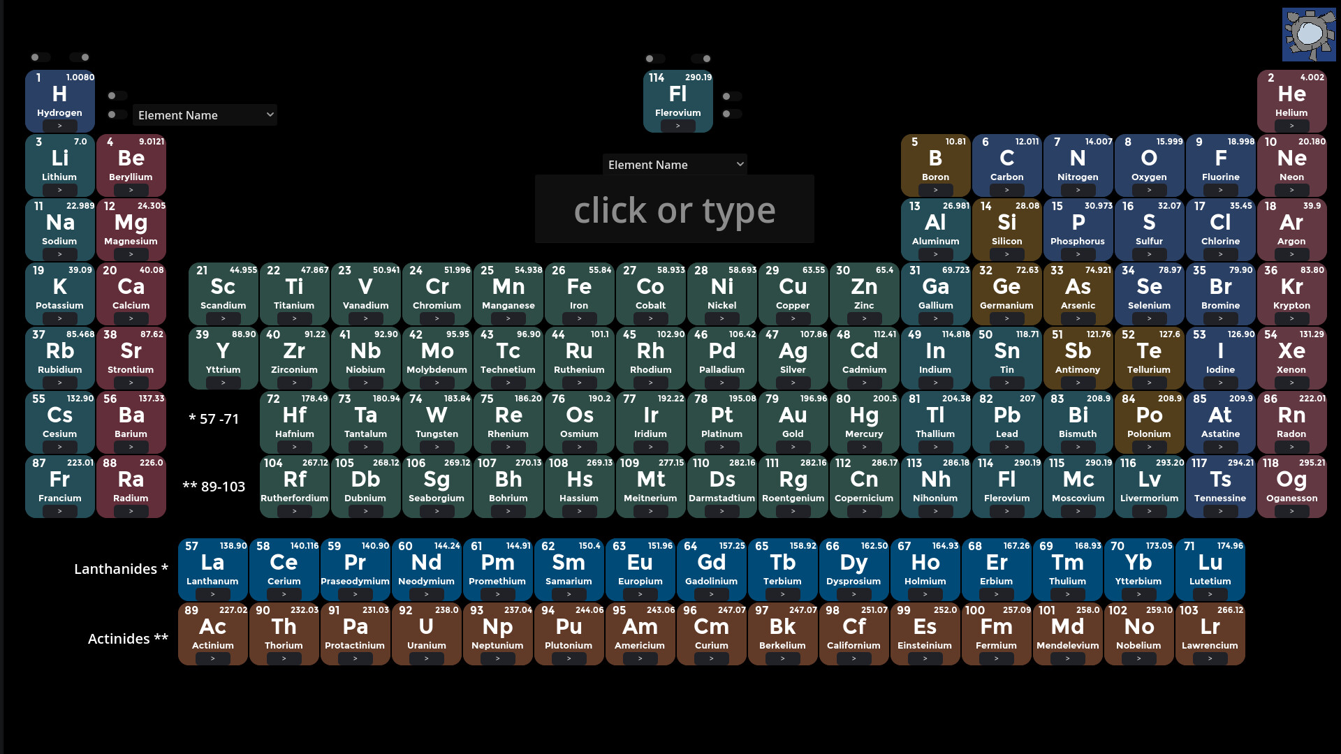 元素詳細屬性資訊視窗