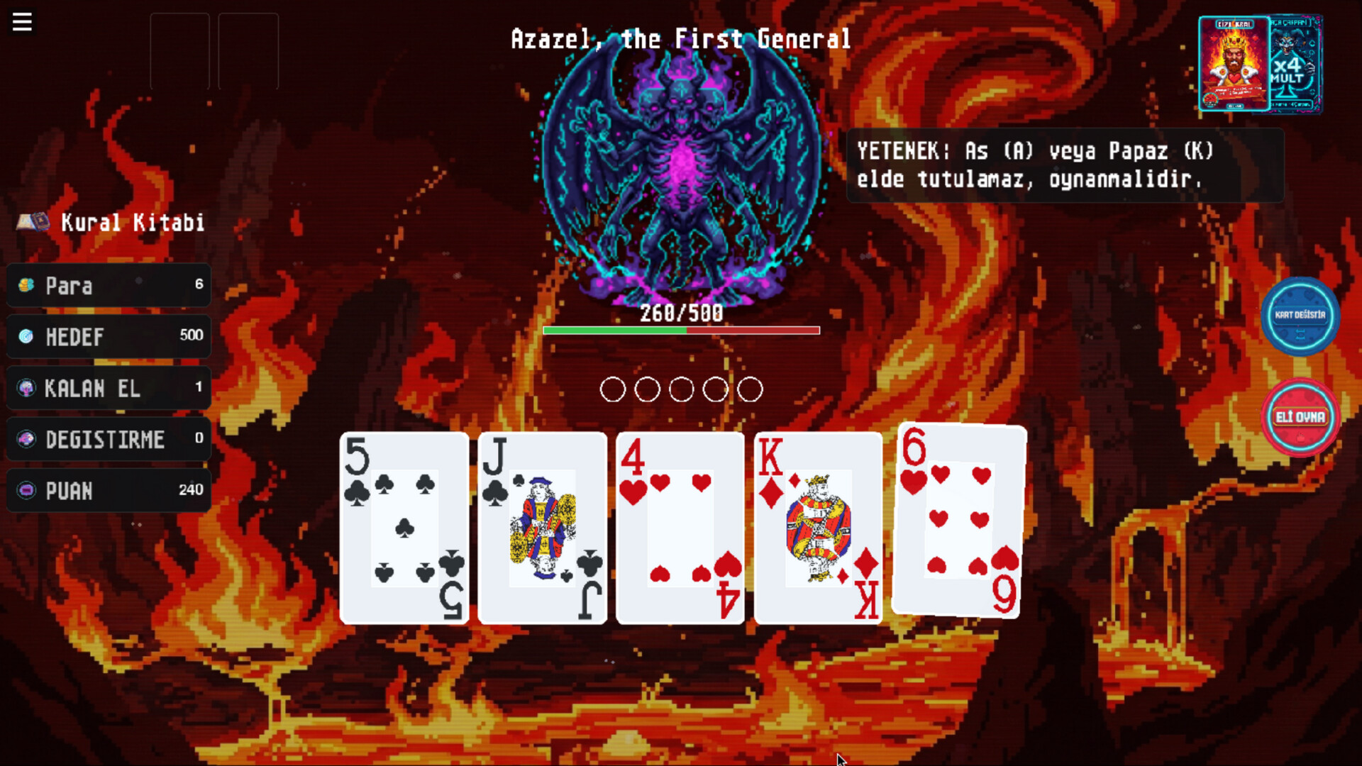 Soul's Gambit 遊戲截圖 - 遊戲地圖