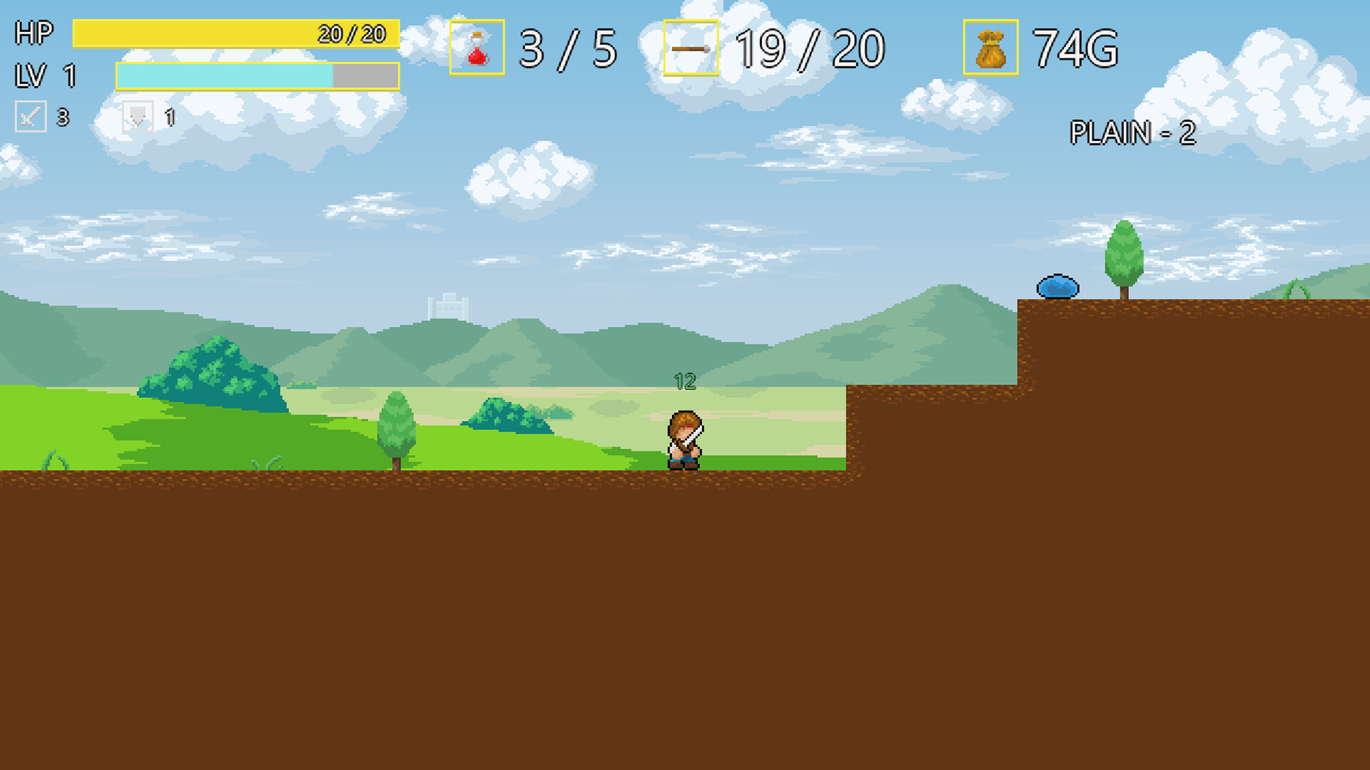 威爾瓦在充滿敵人的關卡中奮戰