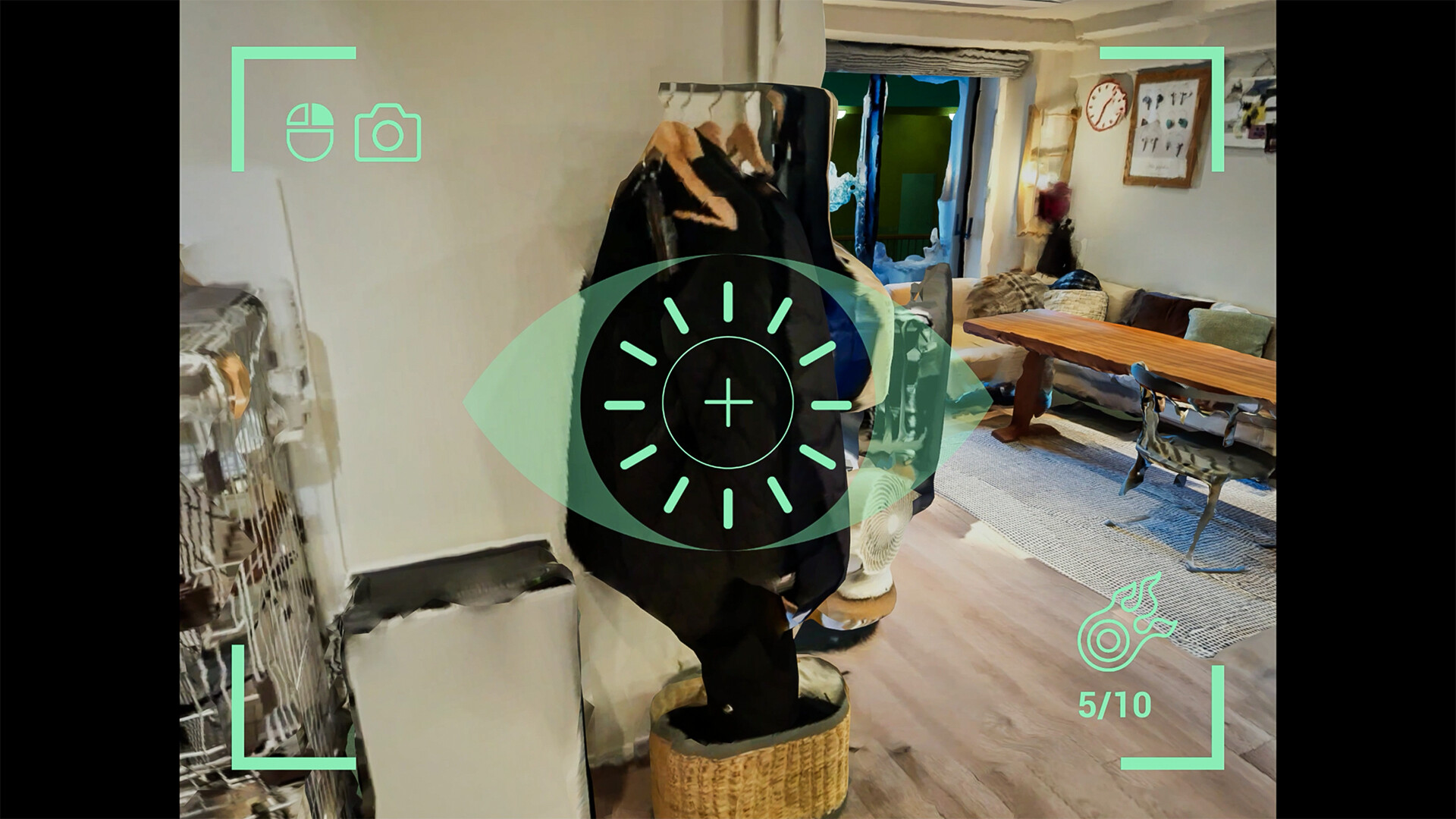 現代感十足的客廳場景