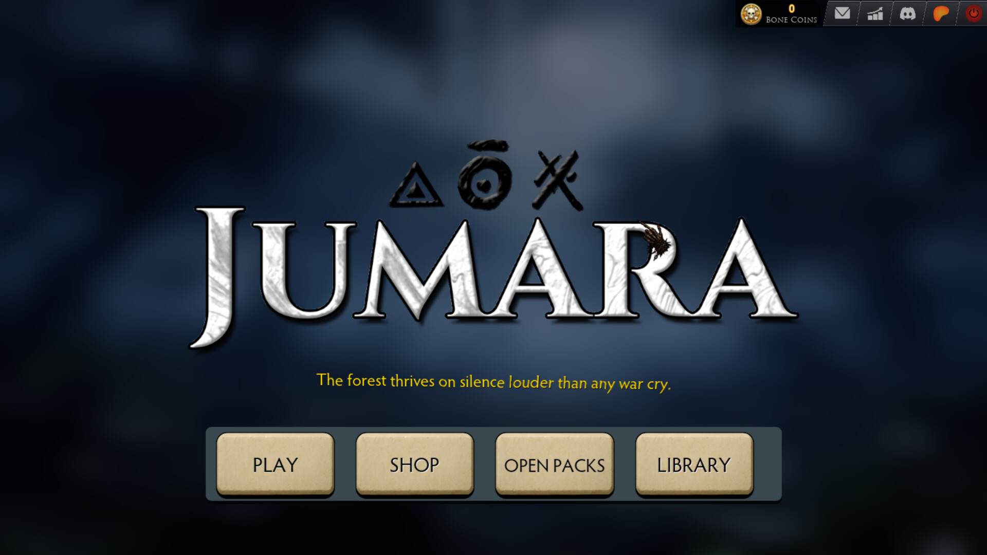 Jumara 卡牌與圖騰介面