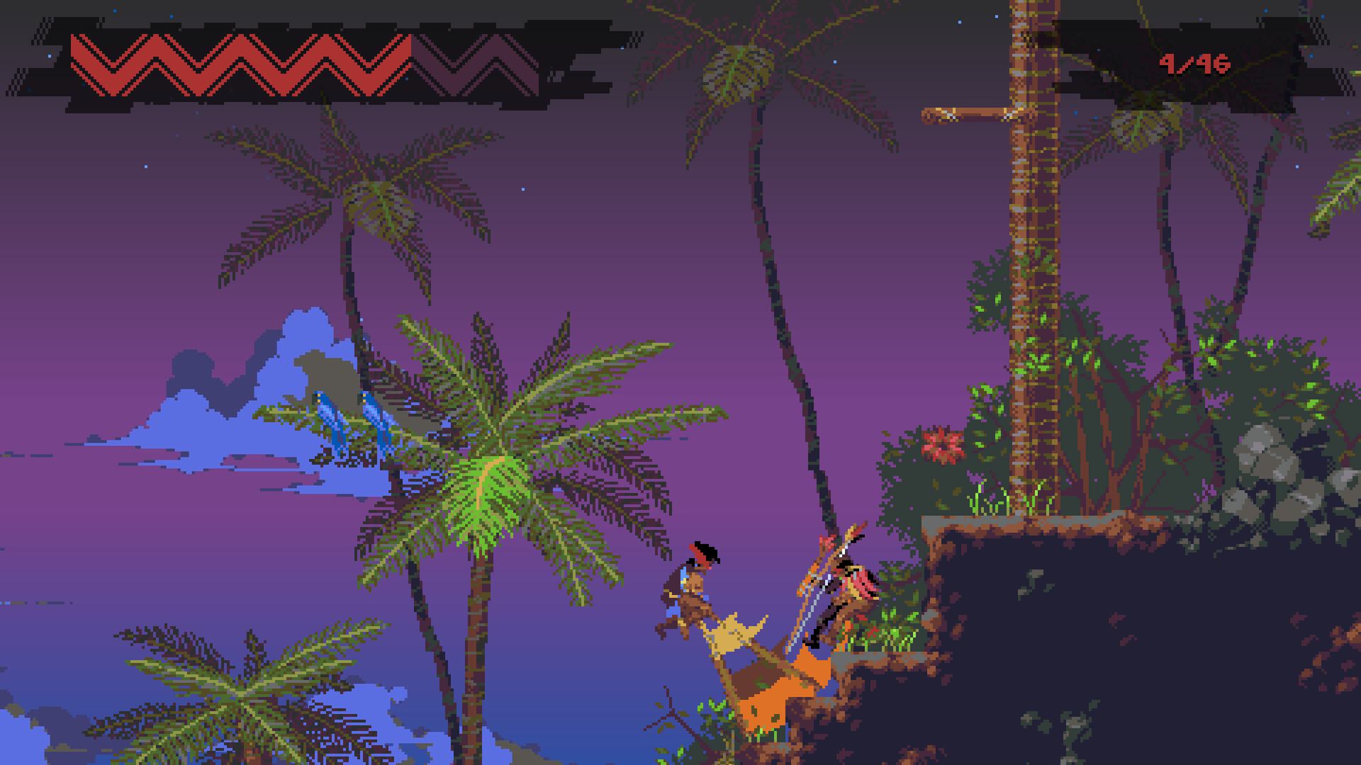 充滿細節的背景層次