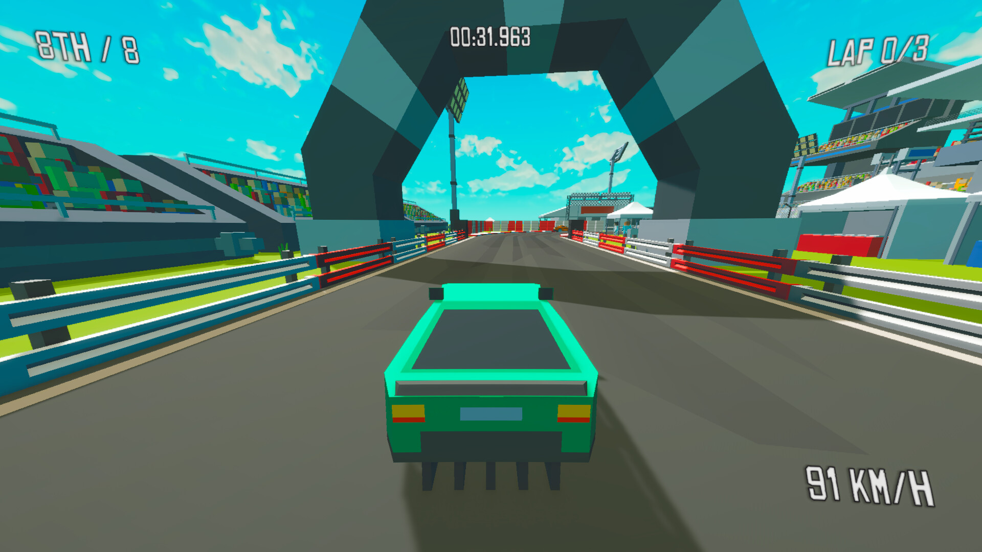 極速奔馳的背影