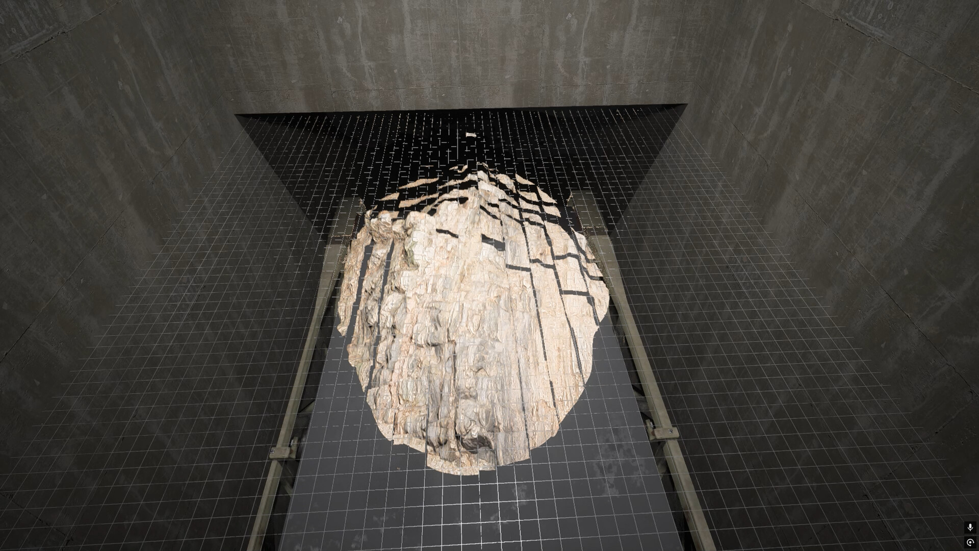 遊戲中的熱切割網格展示