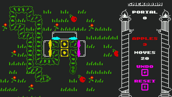 包含傳送門機制的進階關卡