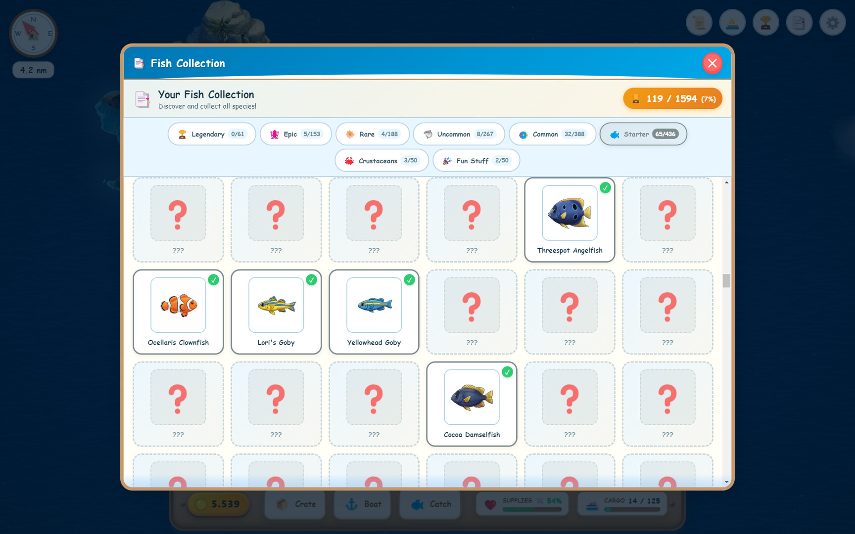 升級你的船隻以探索更遠