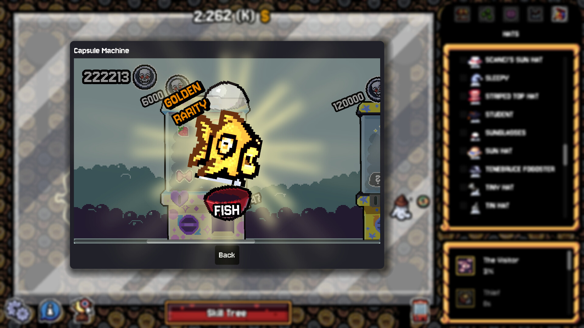 進階天賦選擇介面