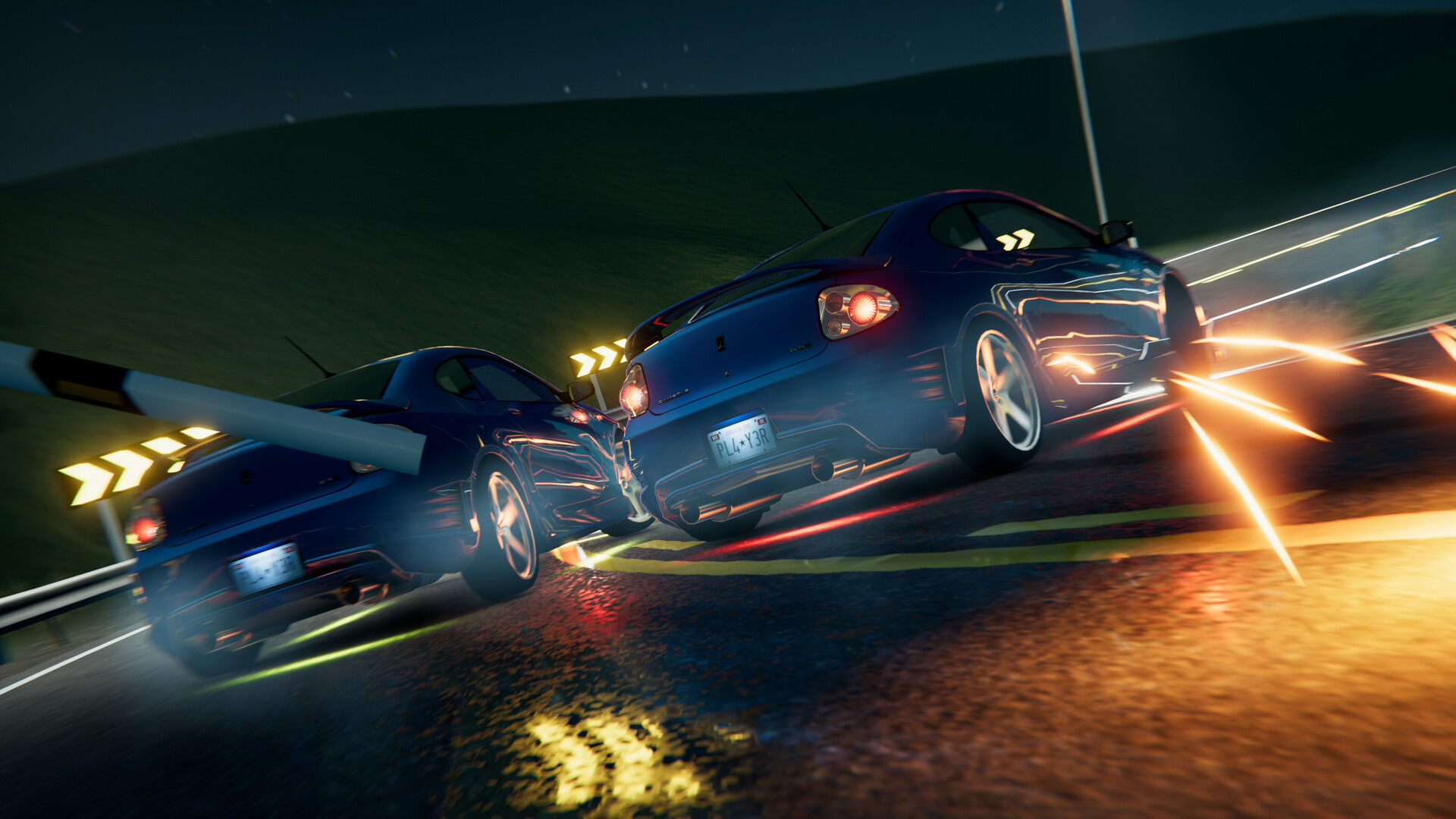 高速公路奔馳畫面