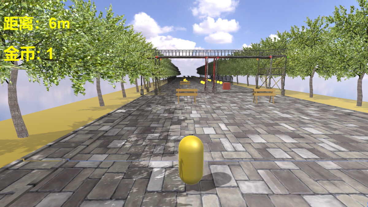 陽光灑落的背景效果