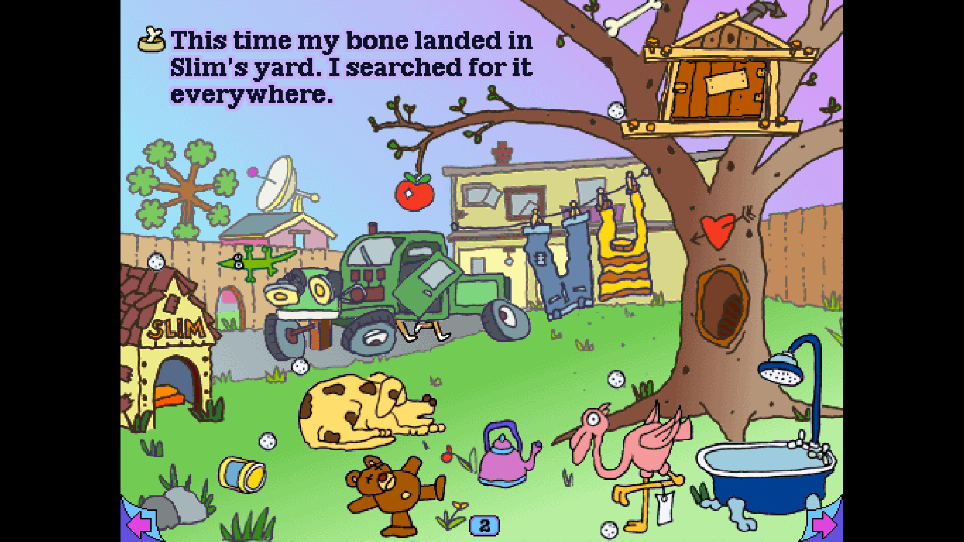 Ruff's Bone Gameplay Screenshot 1