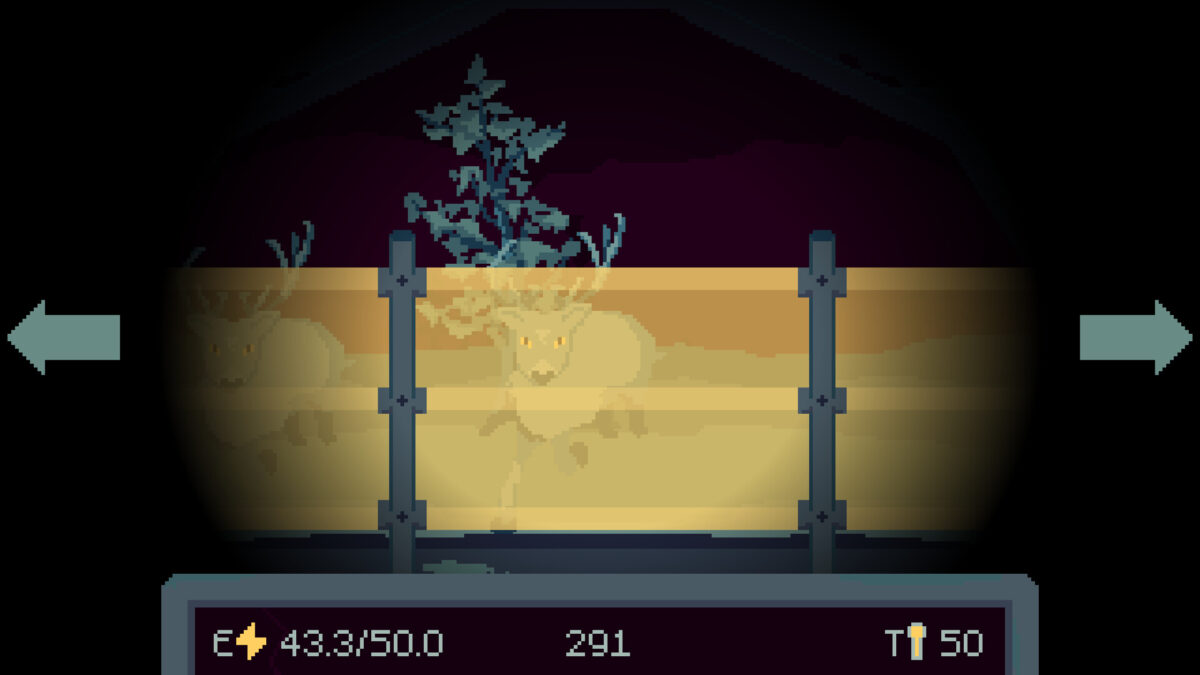 手電筒照向黑暗窗外