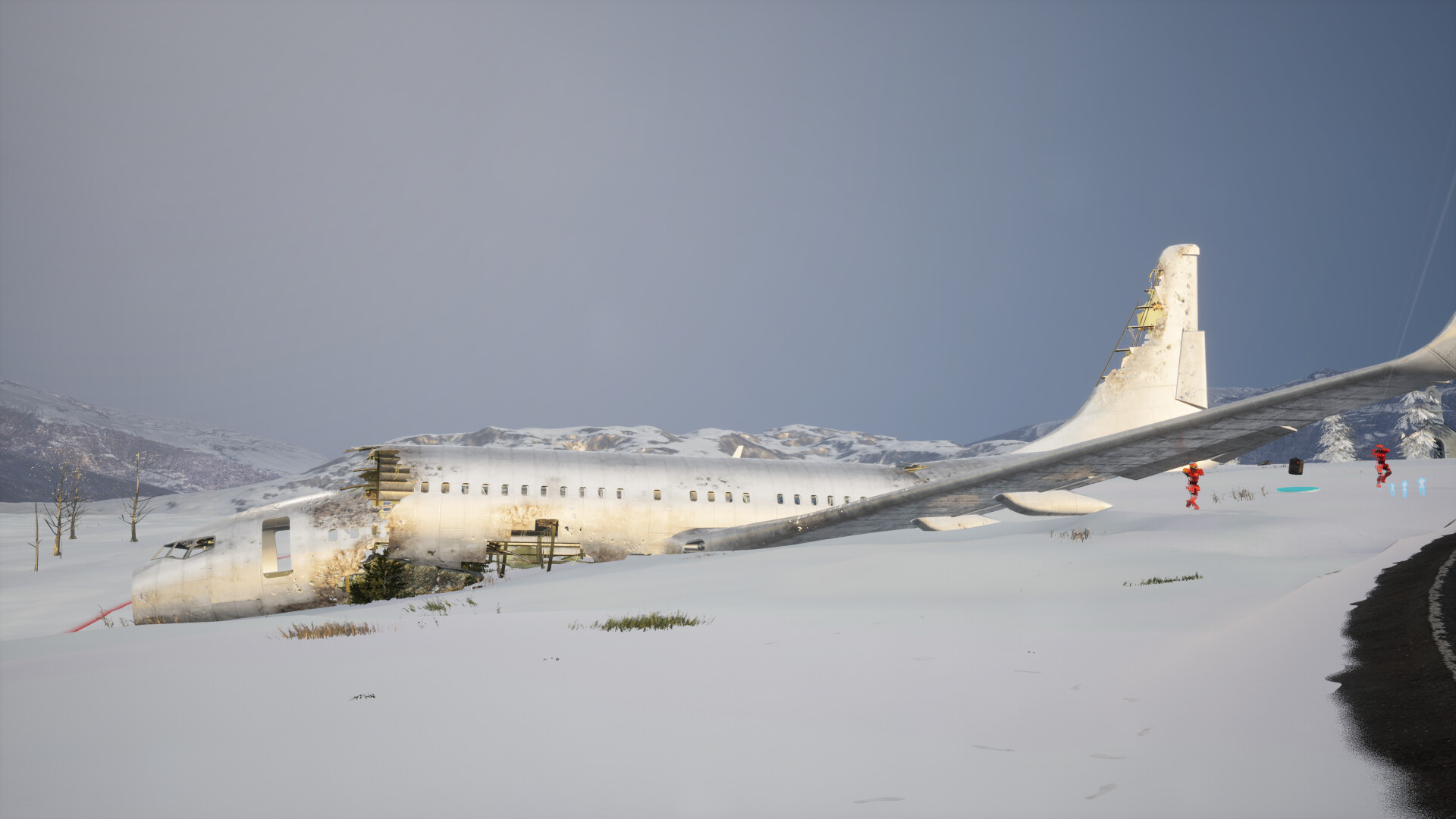 競技場縮圈過程中的壓力感