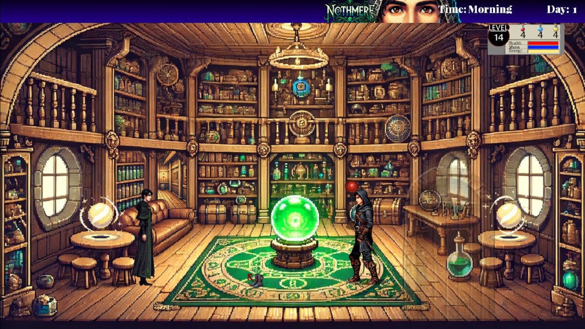 Nothmere 遊戲中的對話與幽默元素