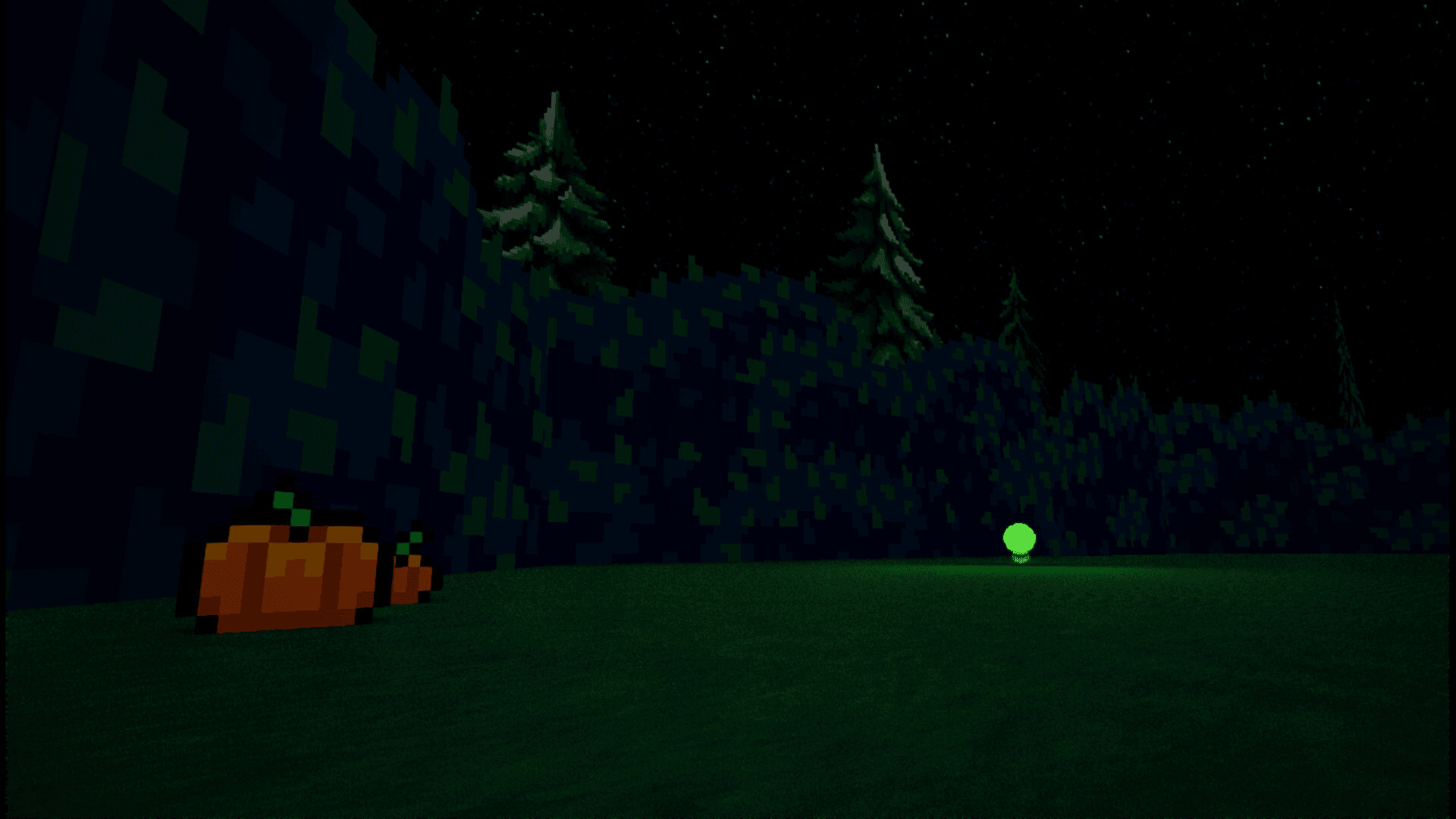 懷舊的像素風格與第一人稱視角