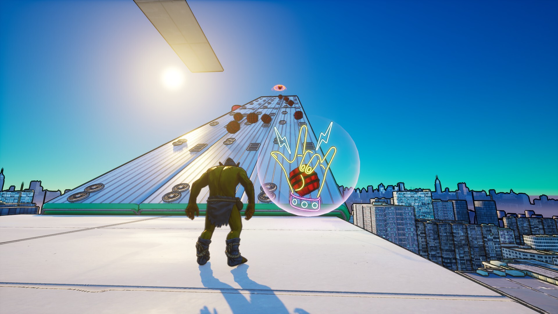 華麗的環境光影效果