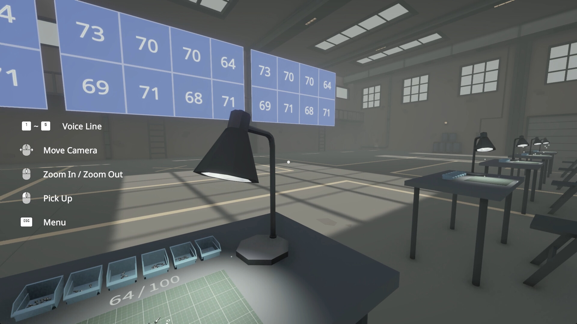 LOW VALUE JOB 多種零件堆疊示意圖