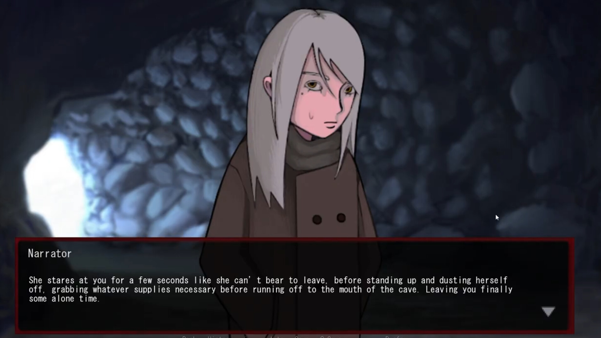 遊戲實機畫面 - 充滿懸念的角色互動