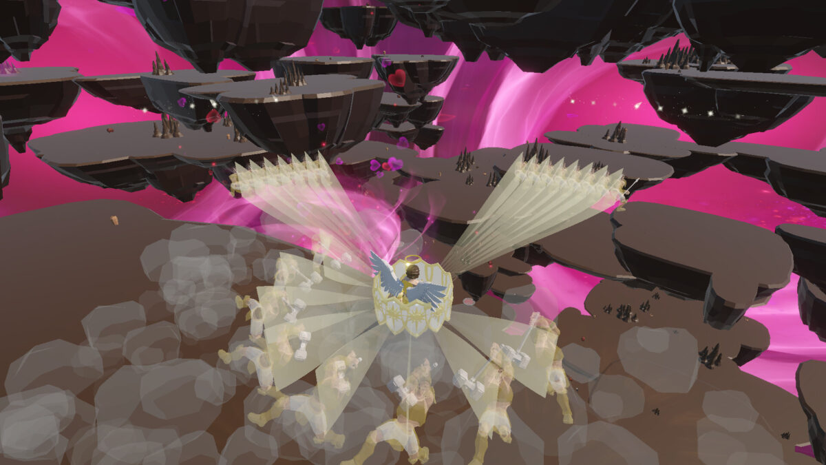 面對巨大的地獄頭目