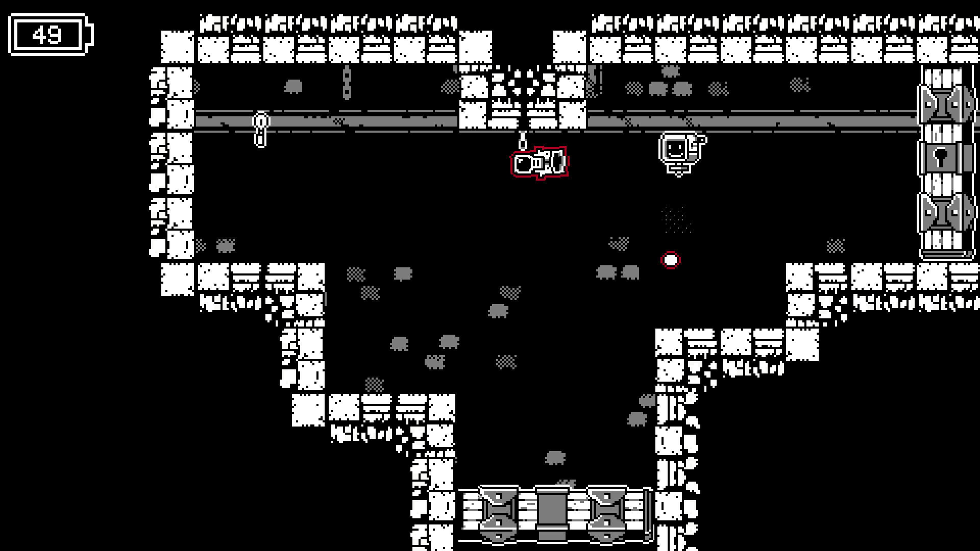 無人機在地堡深處穿梭的戰鬥畫面