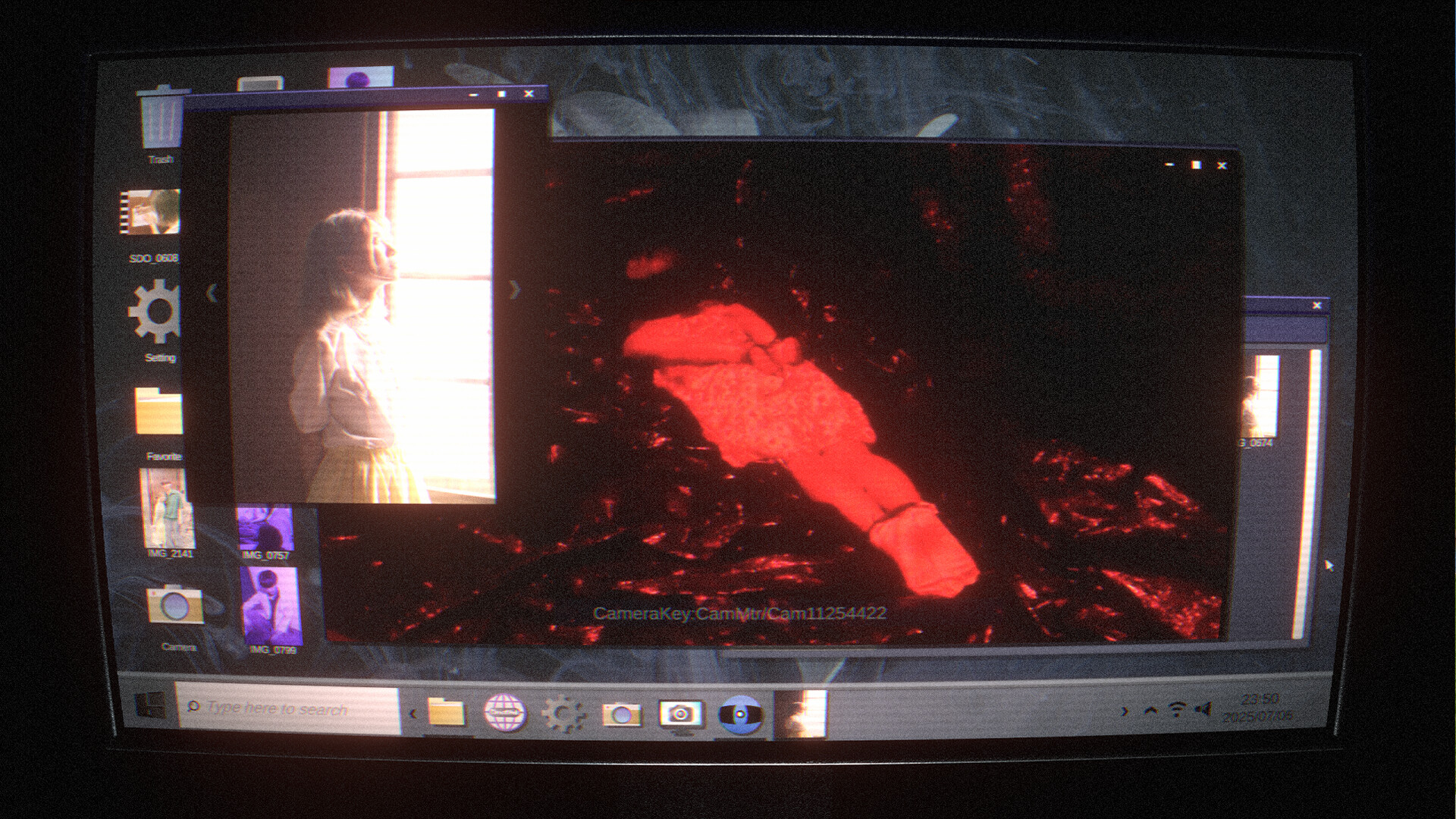 Log.in 遊戲中的對話介面