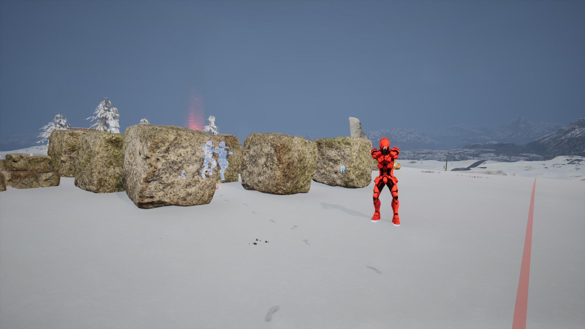 角色在競技場中的動態展示