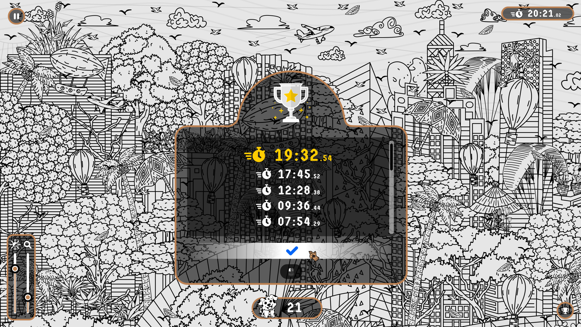 精緻的手繪澳洲地圖場景